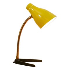 Table / Wall Lamp Cappa, Yellow, 1950s