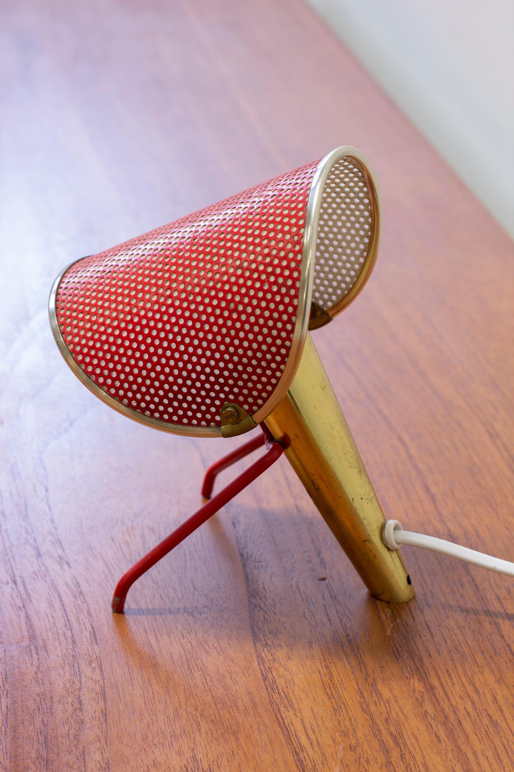Table/wall lamp designed by Ernst Igl. Produced by Falkenbergs belysning 1950s For Sale 3