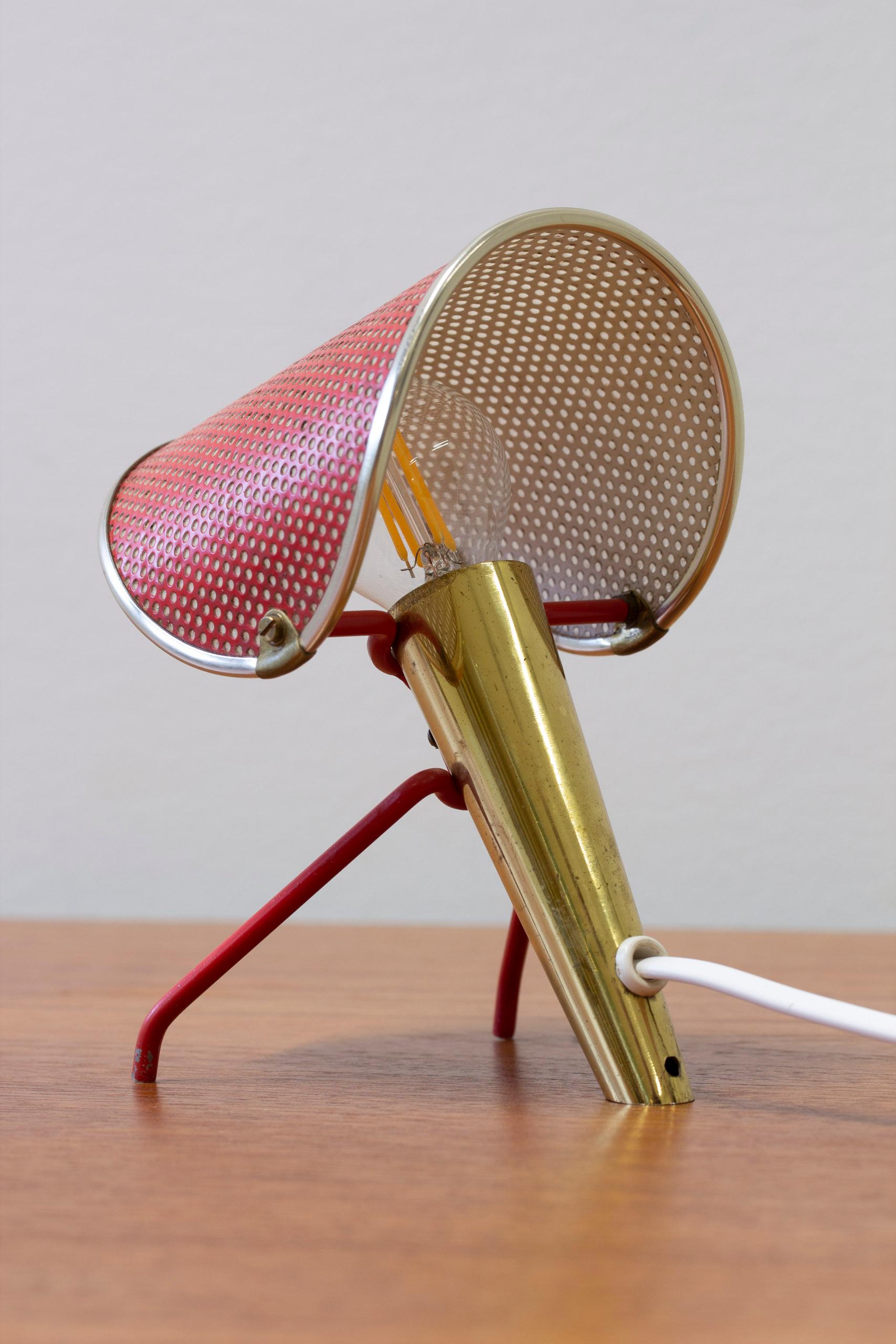 Table/wall lamp designed by Ernst Igl. Produced by Falkenbergs belysning 1950s For Sale 5