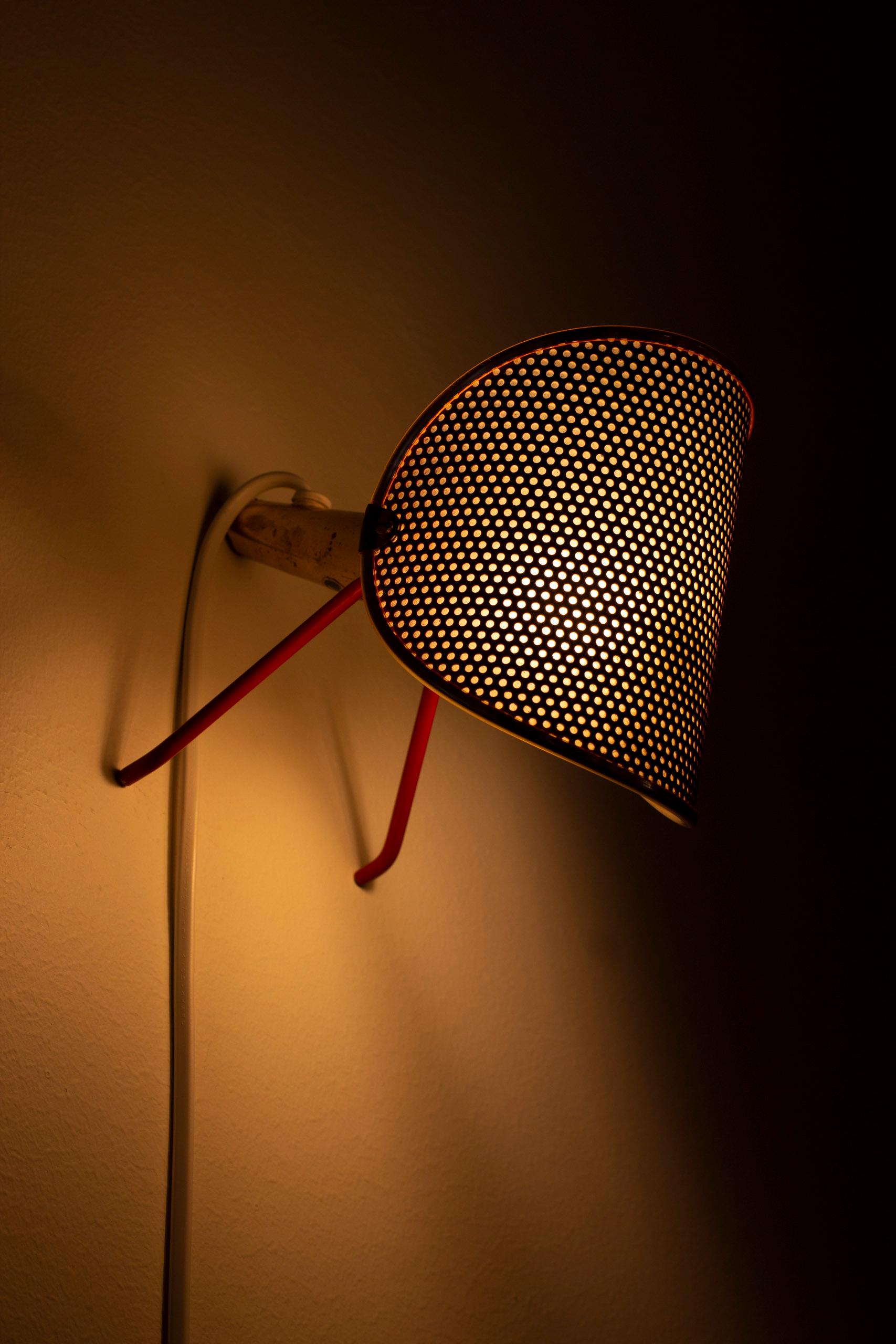 Mid-20th Century Table/wall lamp designed by Ernst Igl. Produced by Falkenbergs belysning 1950s For Sale