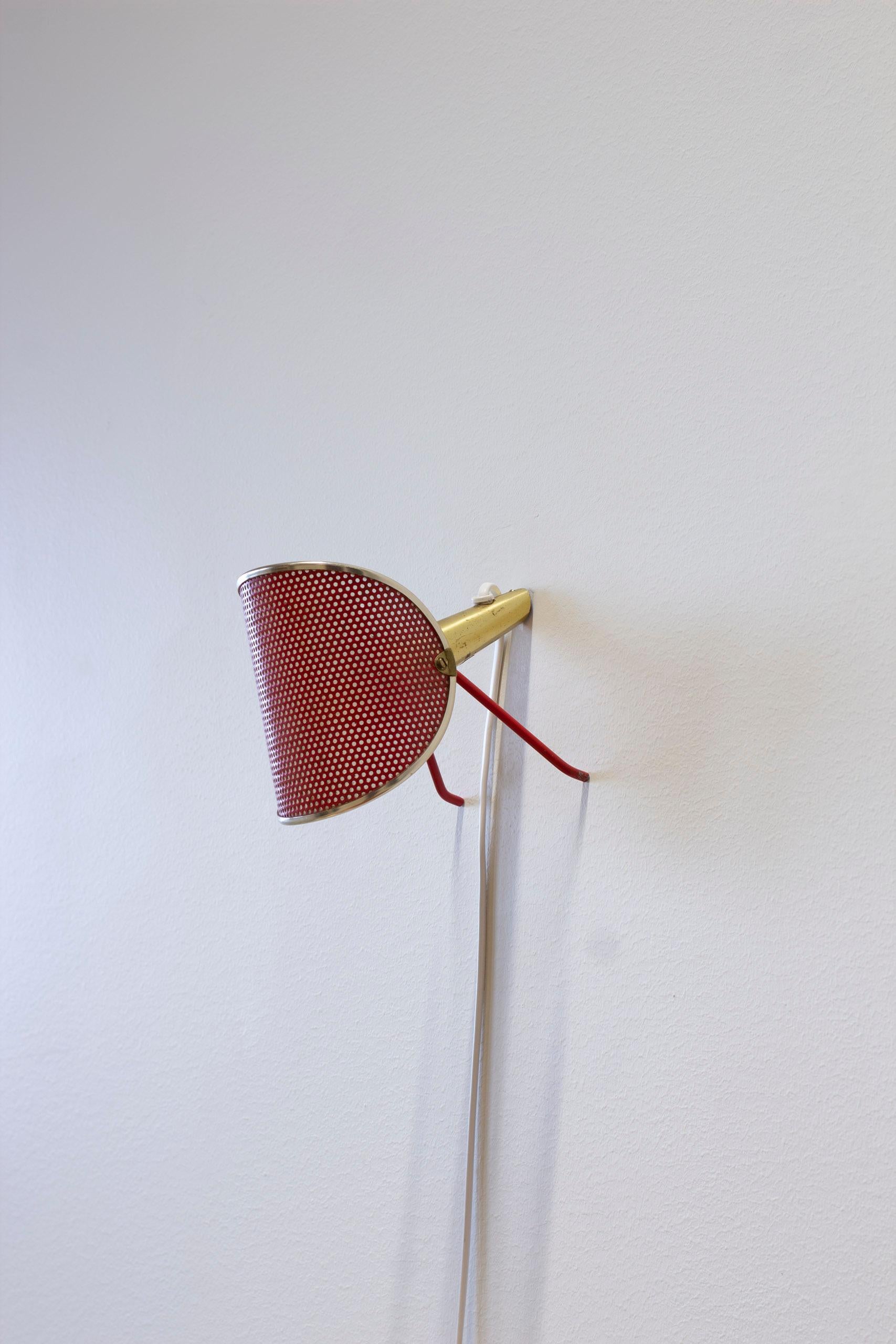 Table/wall lamp designed by Ernst Igl. Produced by Falkenbergs belysning 1950s For Sale 1
