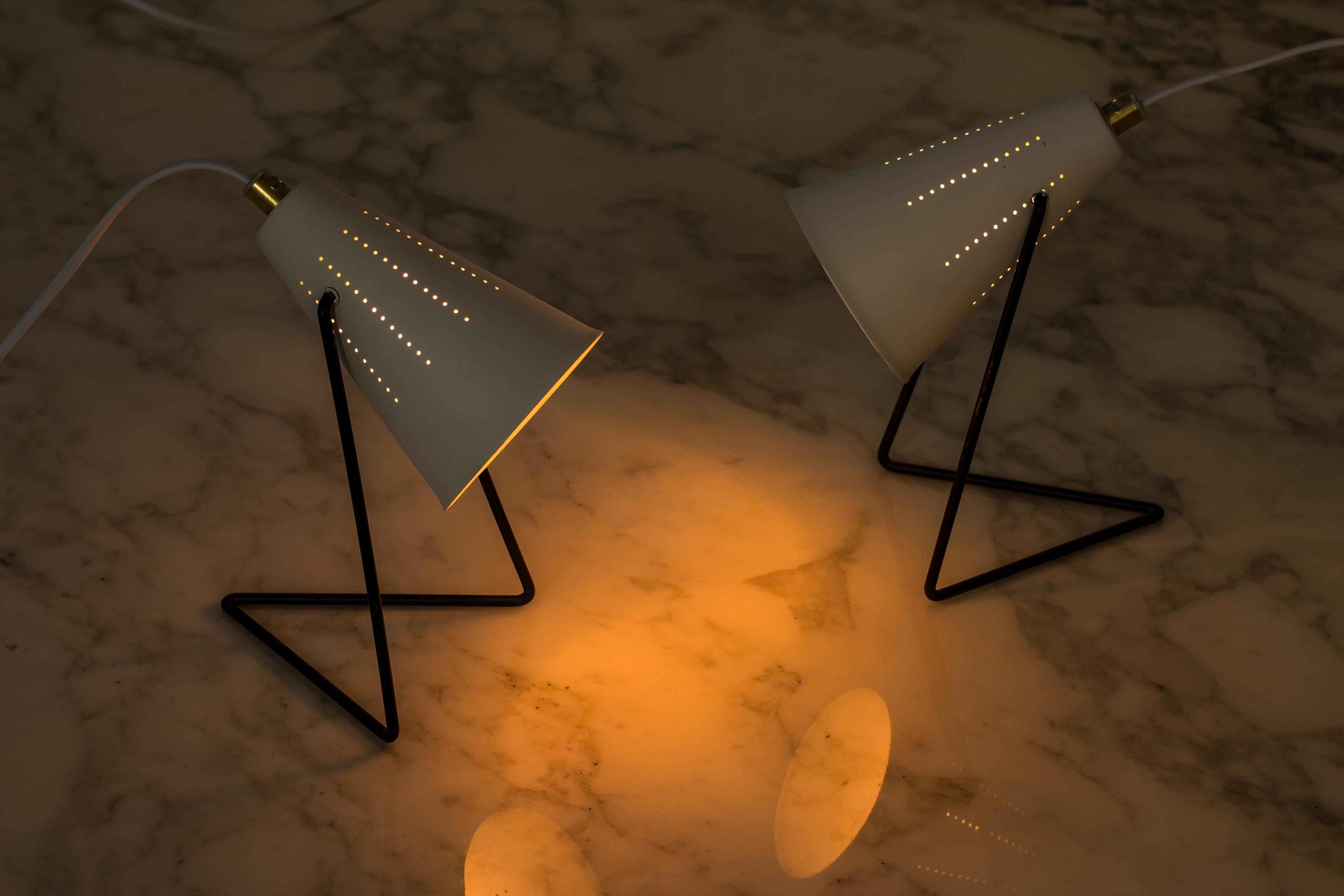 Table/Wall Lamps Model B790 by Boréns, Sweden, 1950s 4