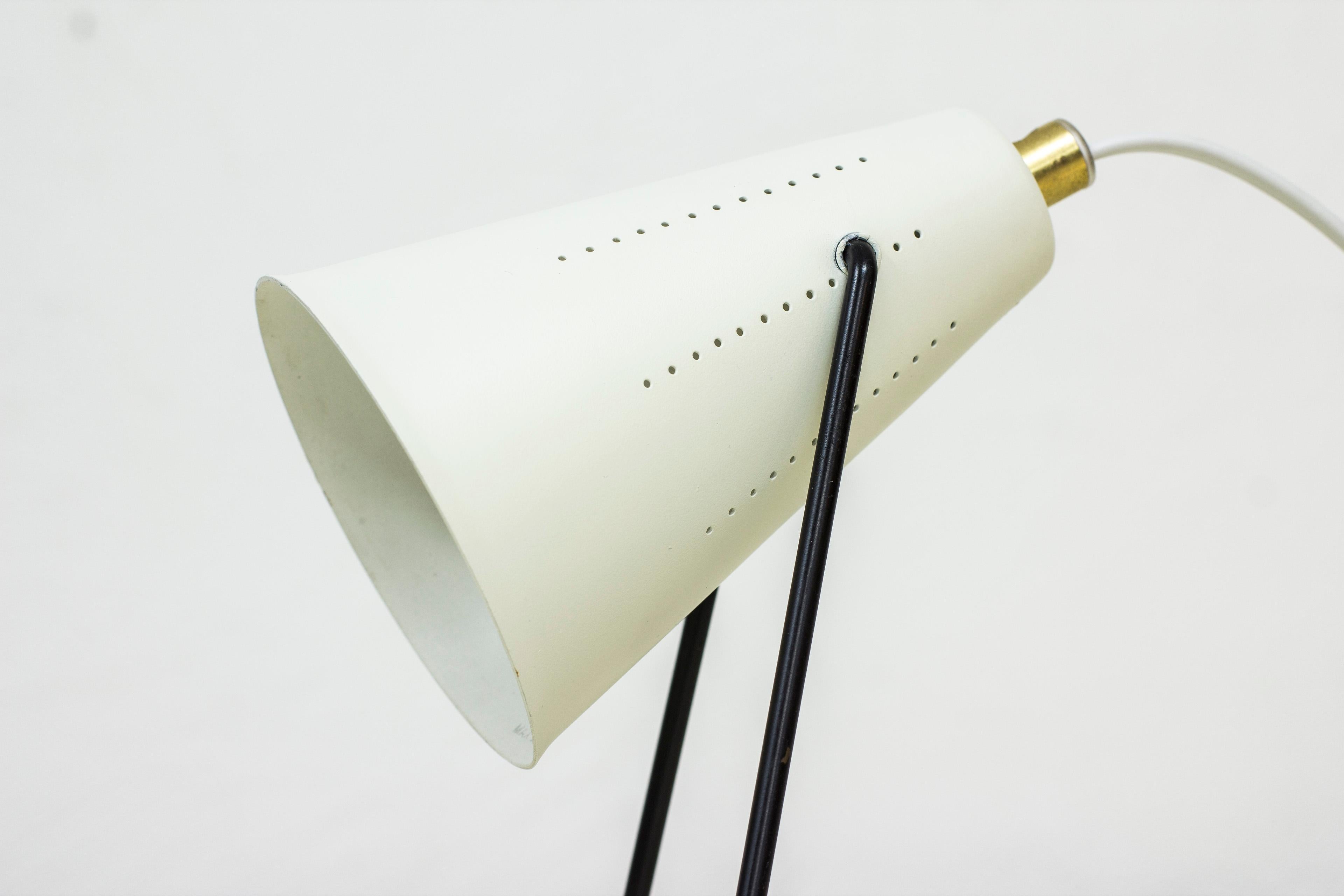 Brass Table/Wall Lamps Model B790 by Boréns, Sweden, 1950s