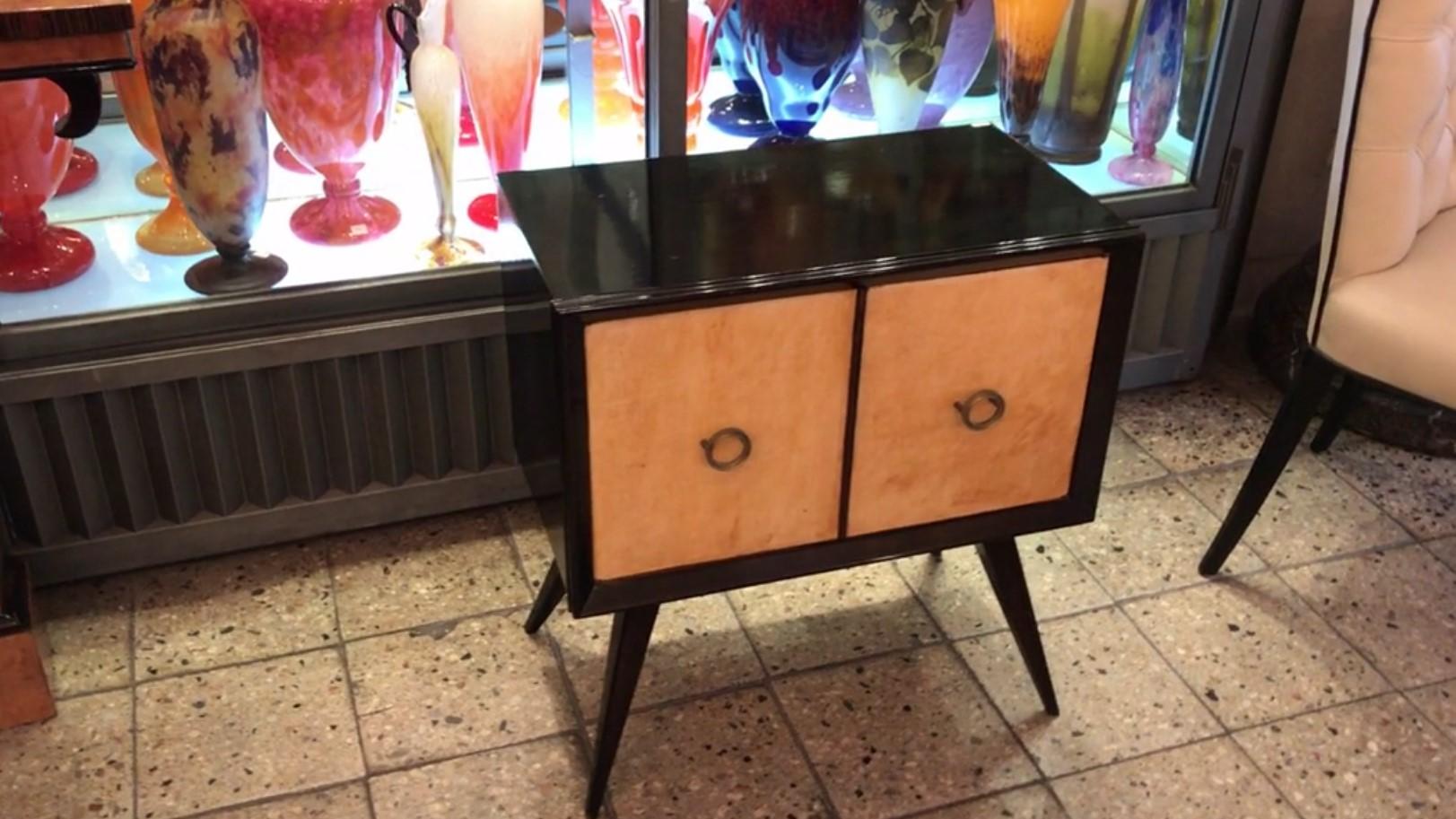 Table with a Drawer, 1950, American In Good Condition For Sale In Ciudad Autónoma Buenos Aires, C