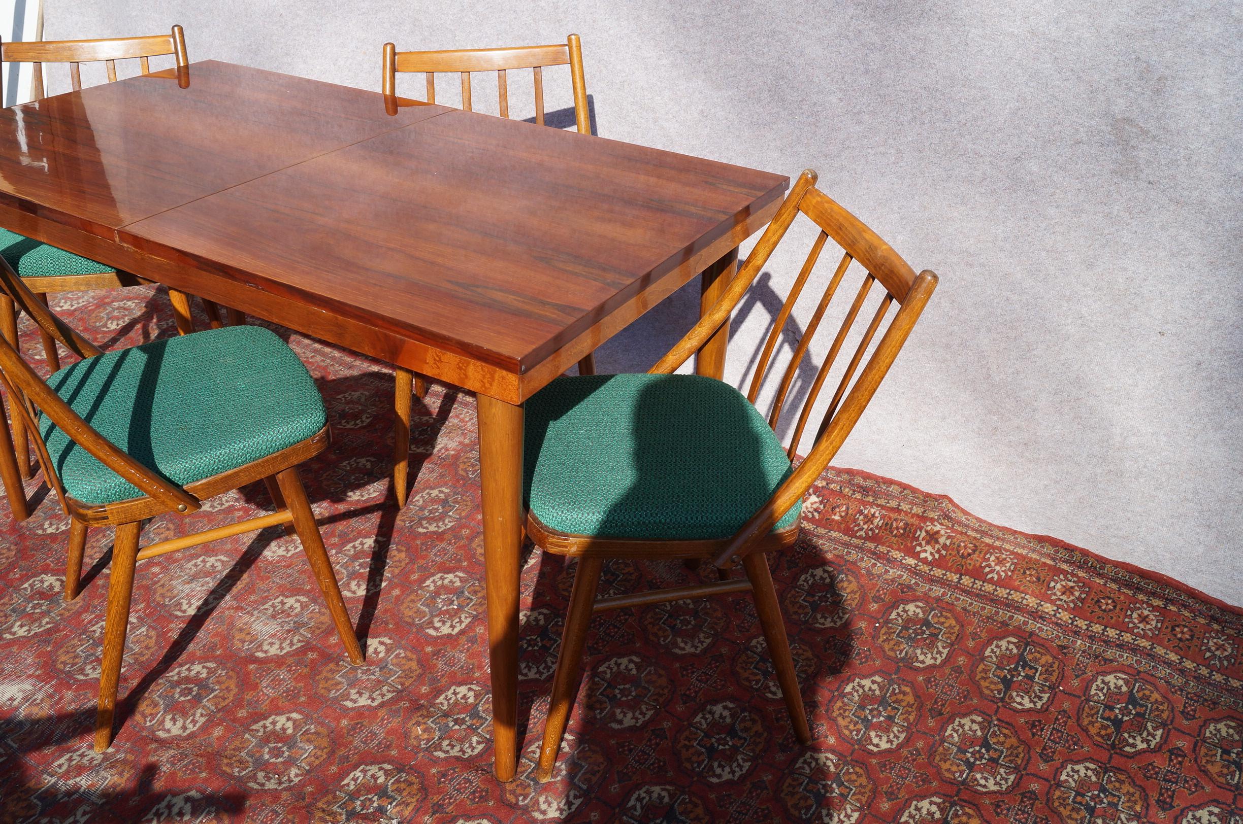 Table with Chairs, 1960 For Sale 3