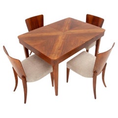 Table with chairs, Czechoslovakia. After renovation.