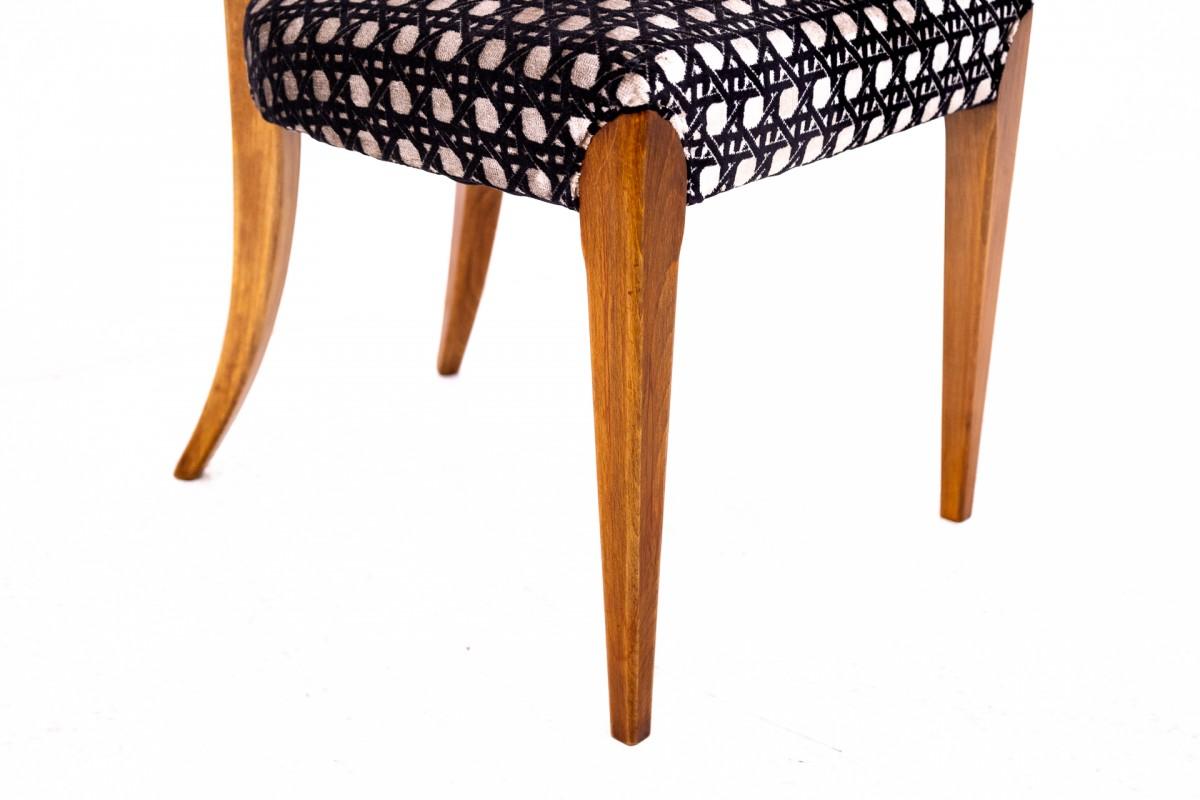 Table with chairs designed by J. Halabala from the 1930s, Czechoslovakia. 1