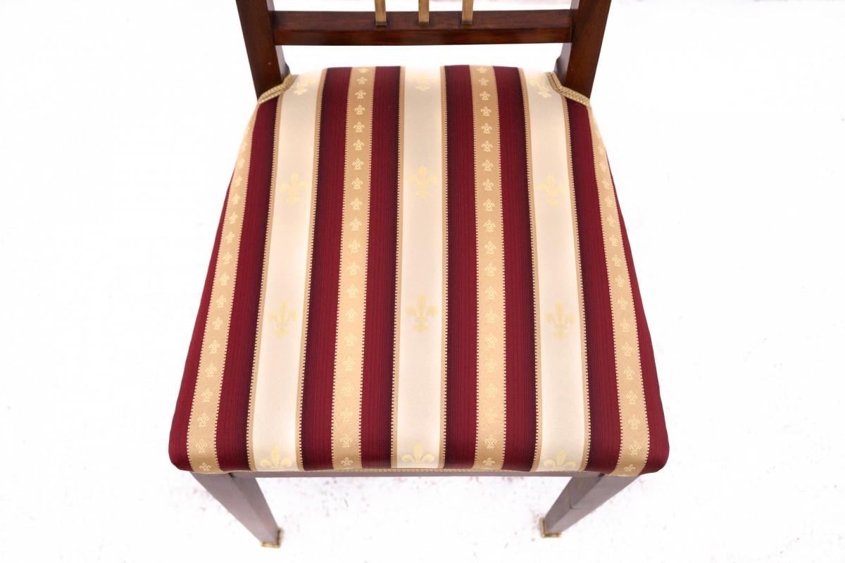 Table with chairs in Empire style, France. For Sale 3