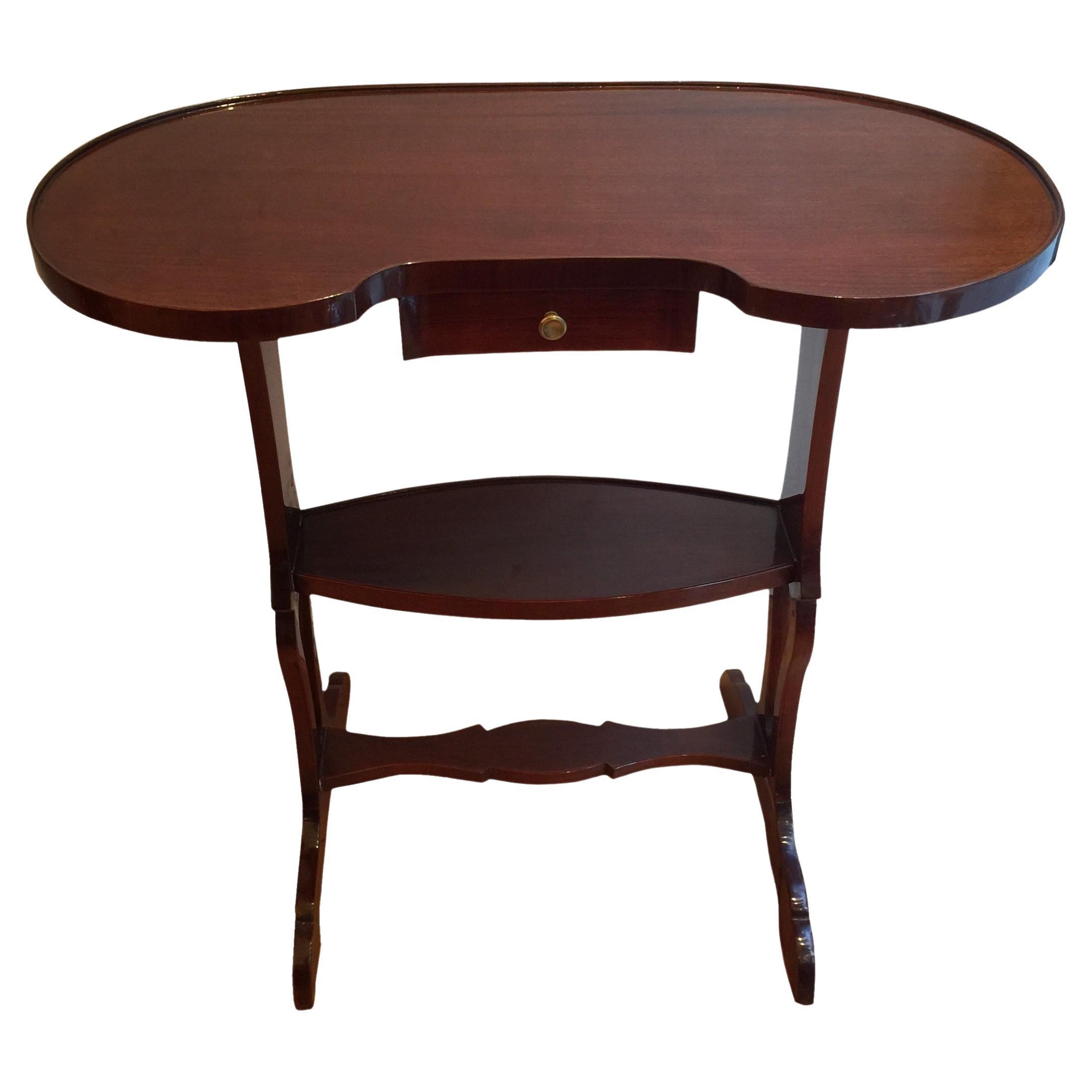 Table with Drawer in Wood, 1920, France For Sale