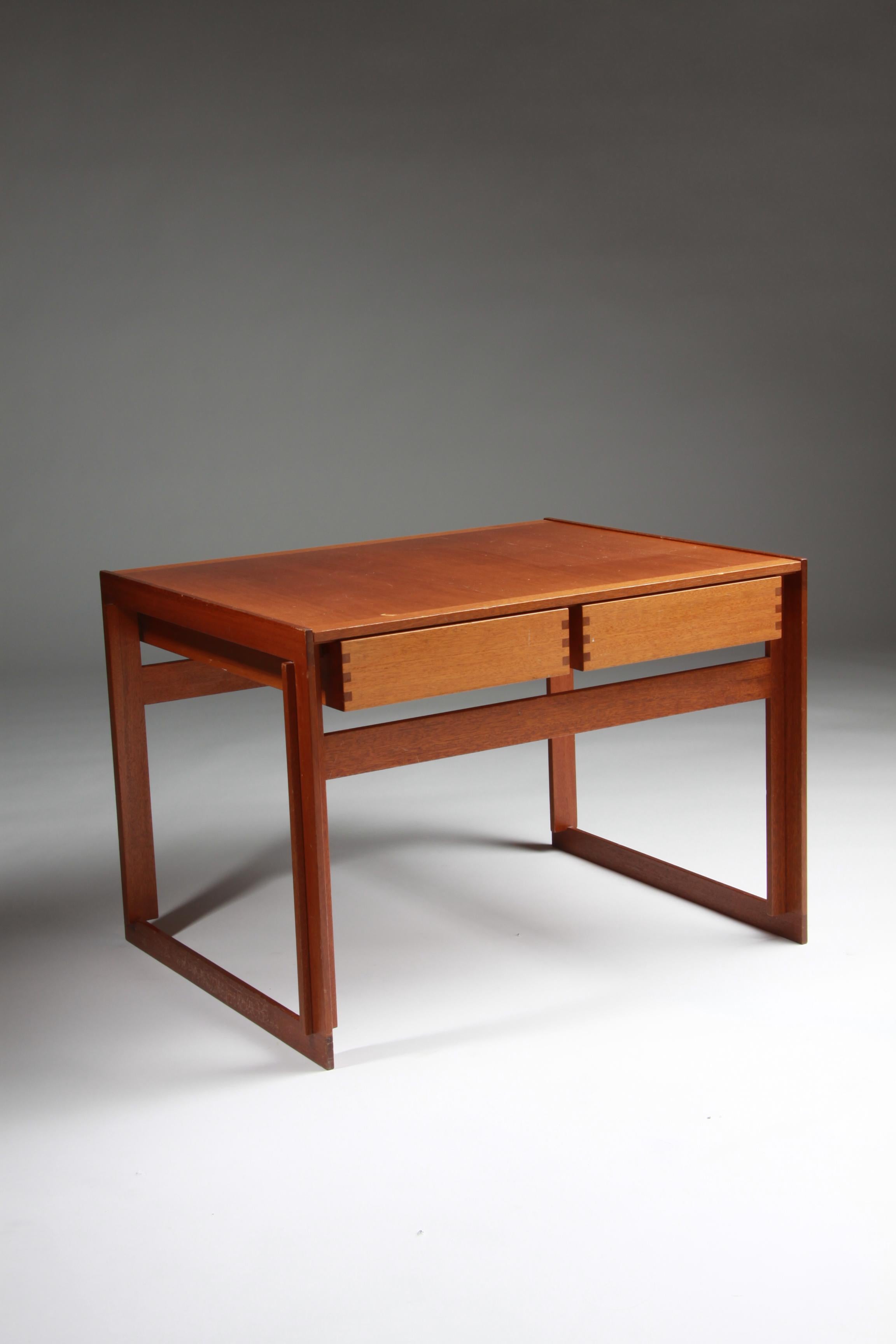 Swedish Table with Drawers, Designed by HI-Gruppen, Sweden, 1960s