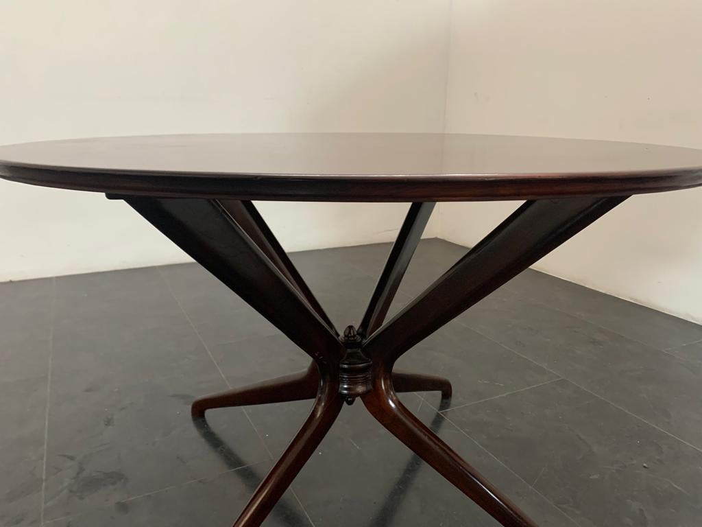 Table avec pieds en filiforme attribuée à Ico & Luisa Parisi, années 1950 Excellent état - En vente à Montelabbate, PU