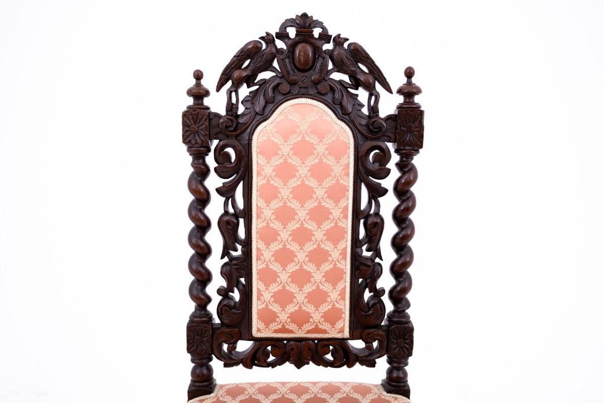 XIXe siècle Table avec quatre chaises, style Renaissance, Allemagne, vers 1870 en vente