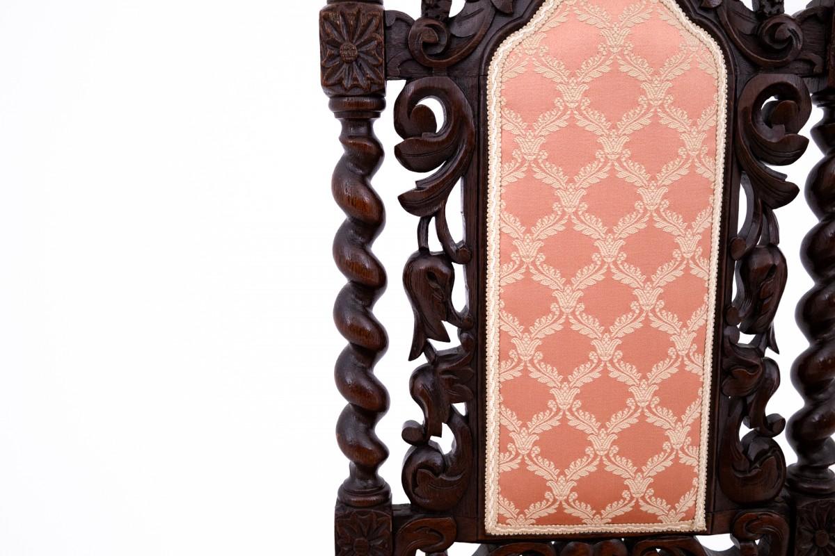 Table avec quatre chaises, style Renaissance, Allemagne, vers 1870 en vente 1