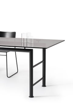 Tisch mit Glasplatte Opinion Ciatti Axis Table - B 243 cm 95.7 inch