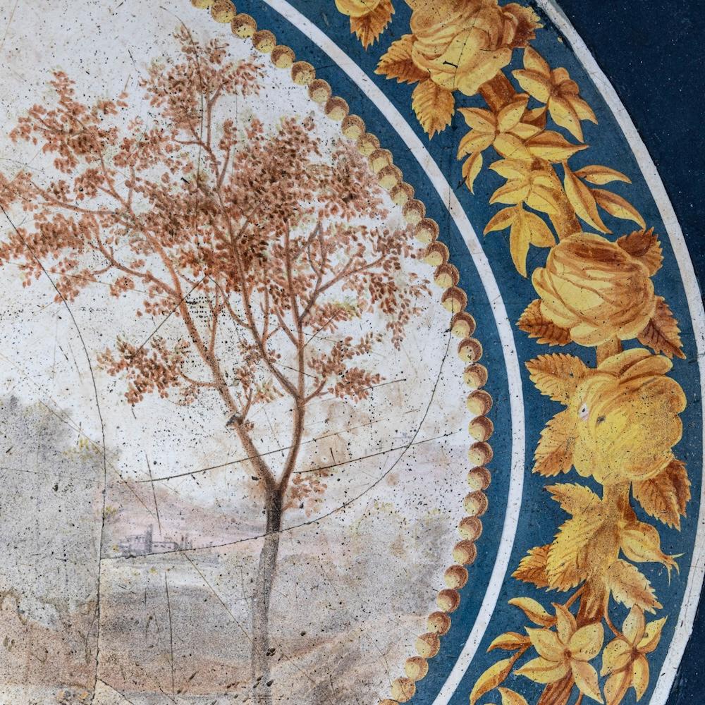 Table avec plateau en Scagliola, Italie, 2e moitié du 19e siècle en vente 3