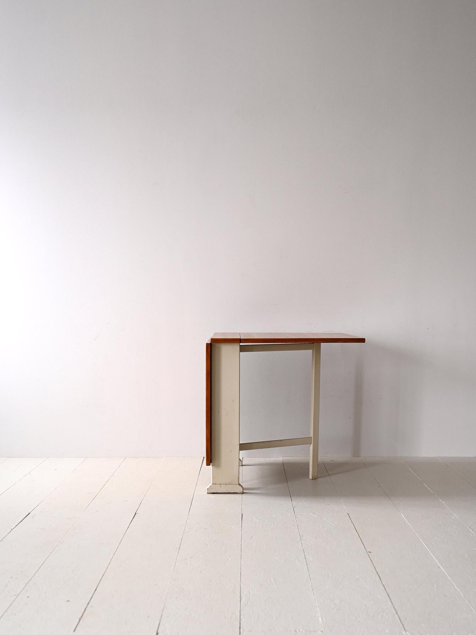Scandinavian Modern Table with wings by Carl Malmsten For Sale