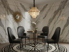 Table with Wood, glass and Bronze (Attributed William Billy Haines)