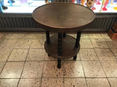 Table wood and bronze , Viennese Secession, 1900