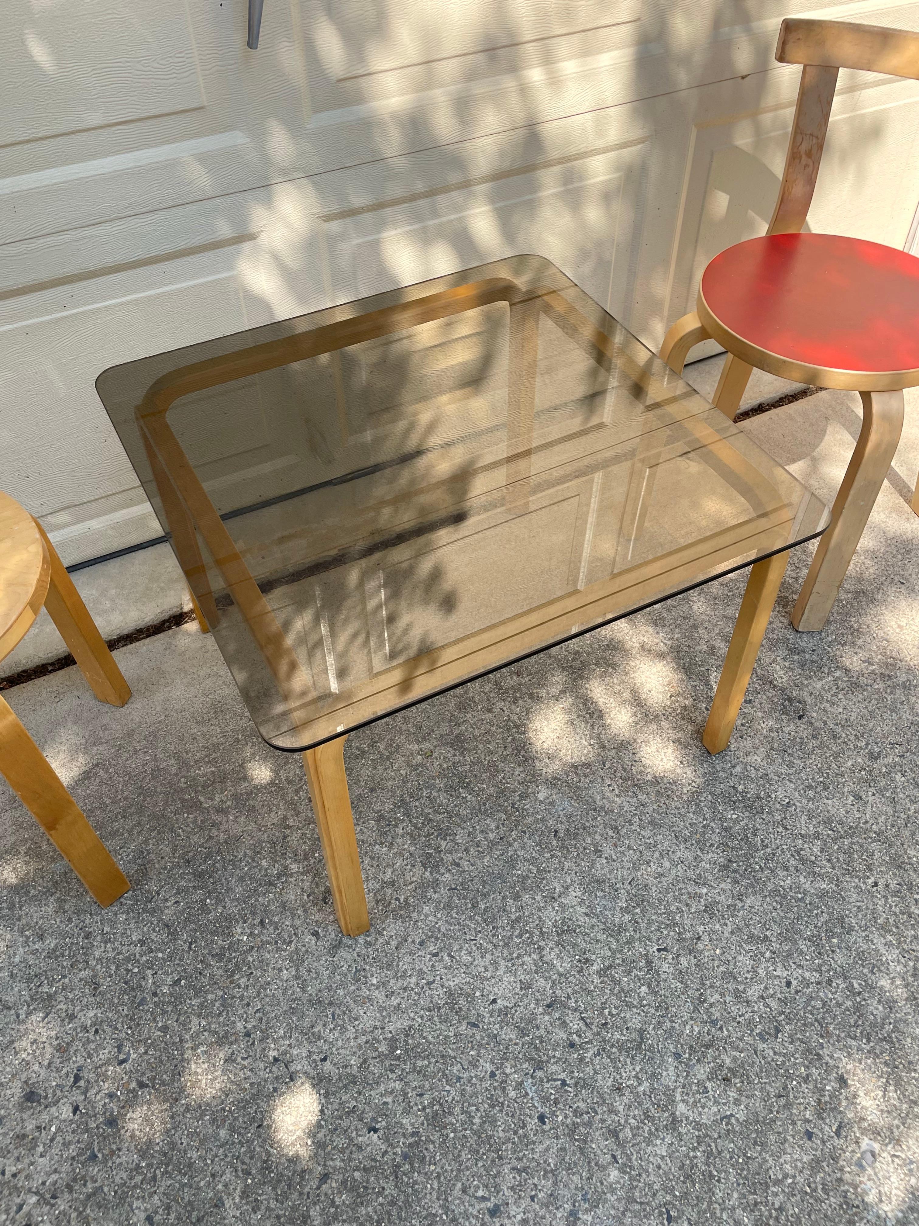 Finnish Table Y805 by Alvar Aalto for Artek