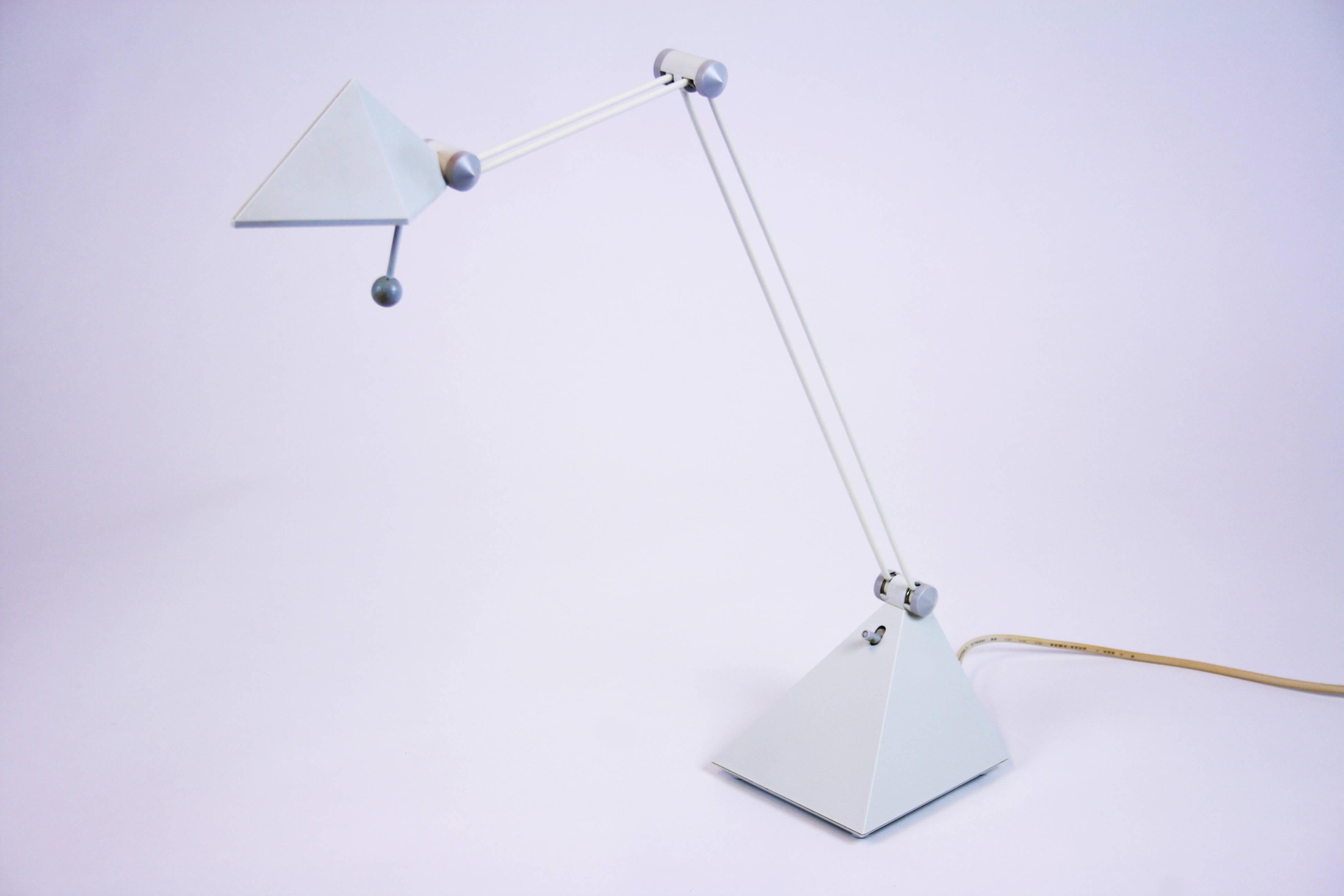 Post-Modern Tablelamp by Lungean & Pellmann Lighting Memphis Postmodern Design Germany 1980s For Sale
