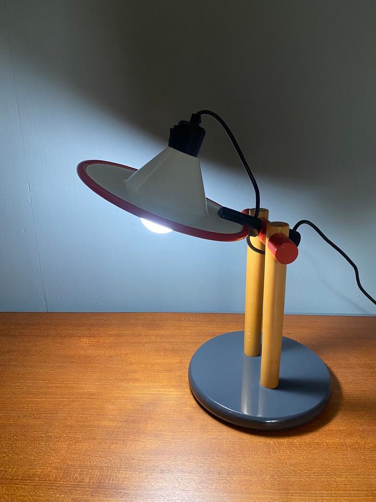 Tablelamp 'Colorín' by Eduardo Albors for Lamsar - Memphis 9
