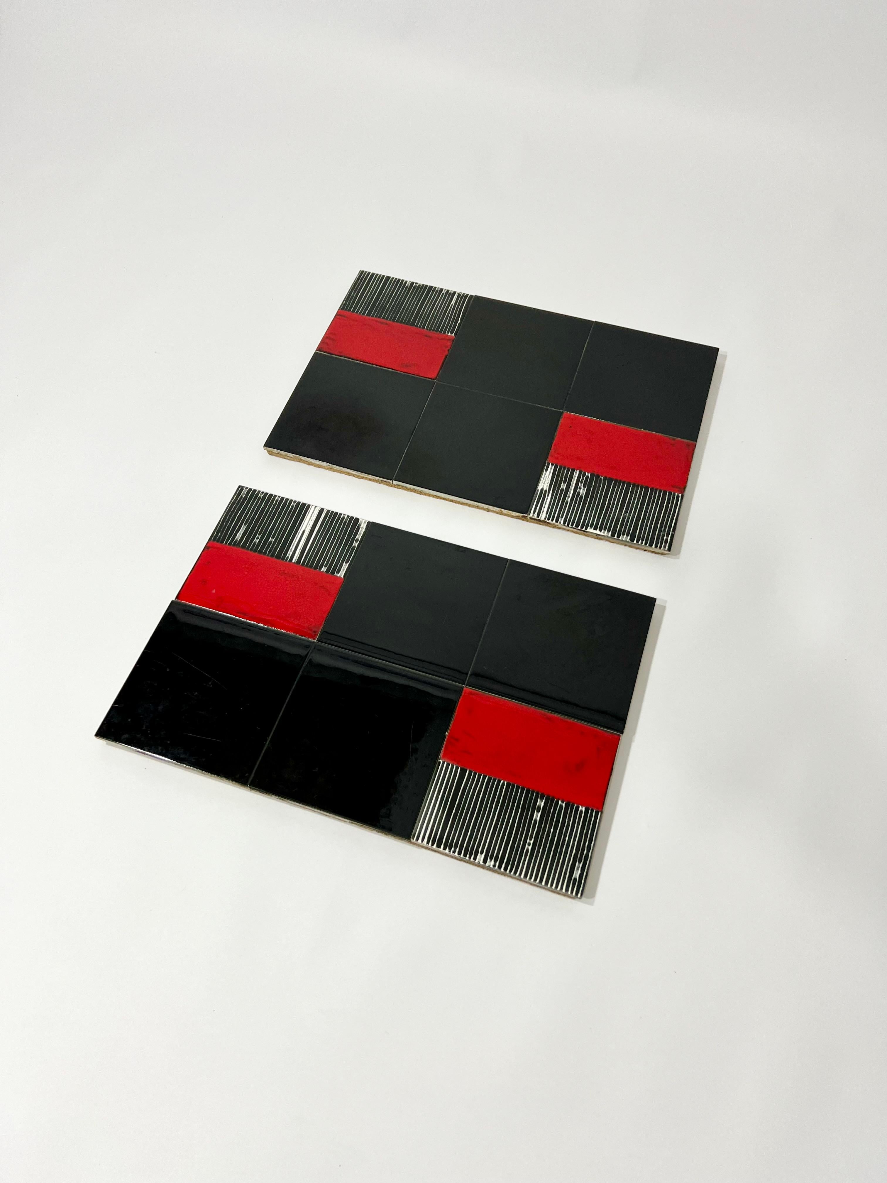Tables gigognes d'appoint en céramiques, Cloutier Frères, France, 1970 en vente 2
