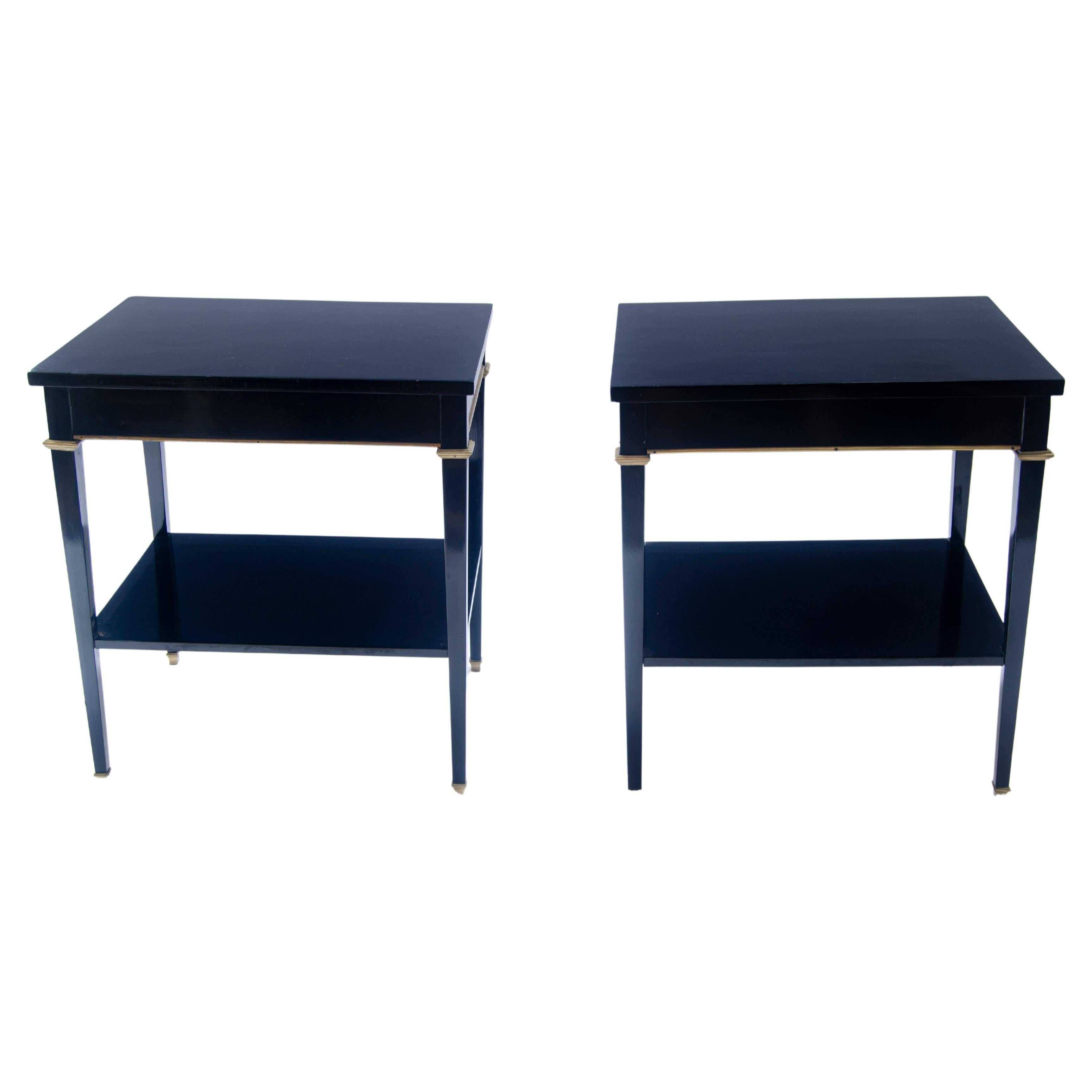 Tables à deux plans conçues par la Maison Jansen en vente