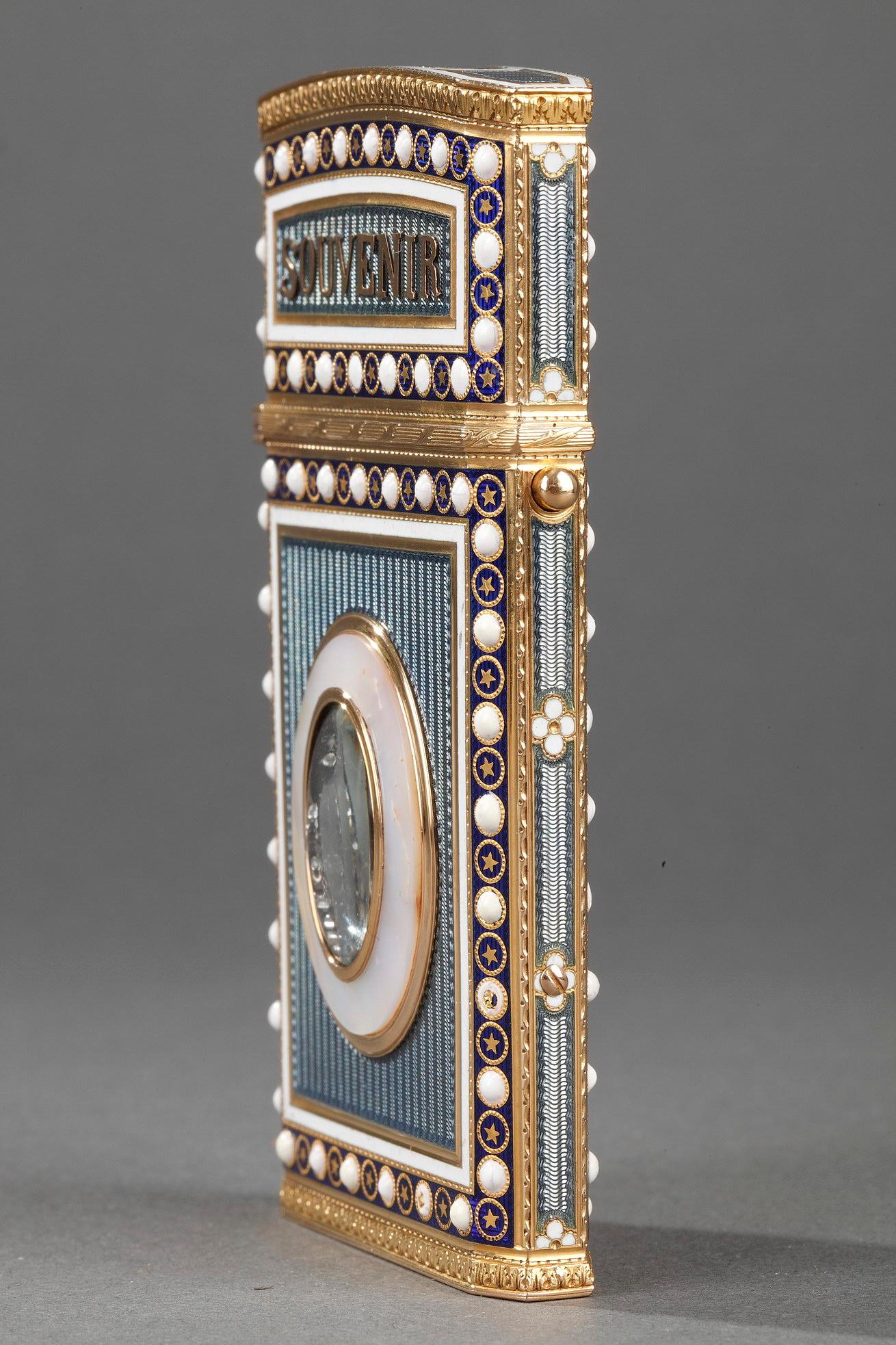 Tablet Case in Gold with Enamel, Late 18th Century 6