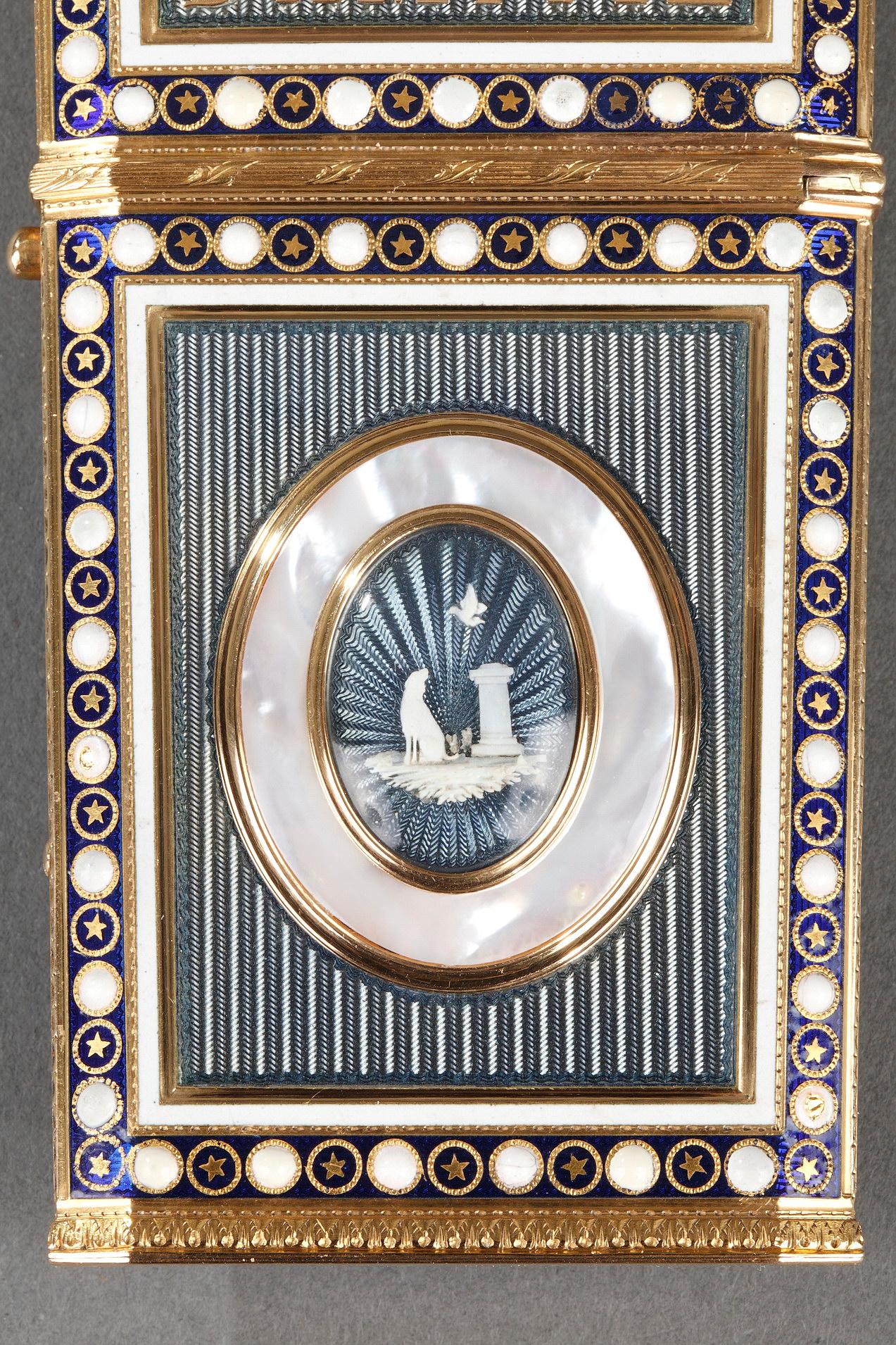 Tablet Case in Gold with Enamel, Late 18th Century 2