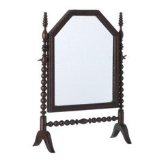 Tabletop mirror in Noble Wood