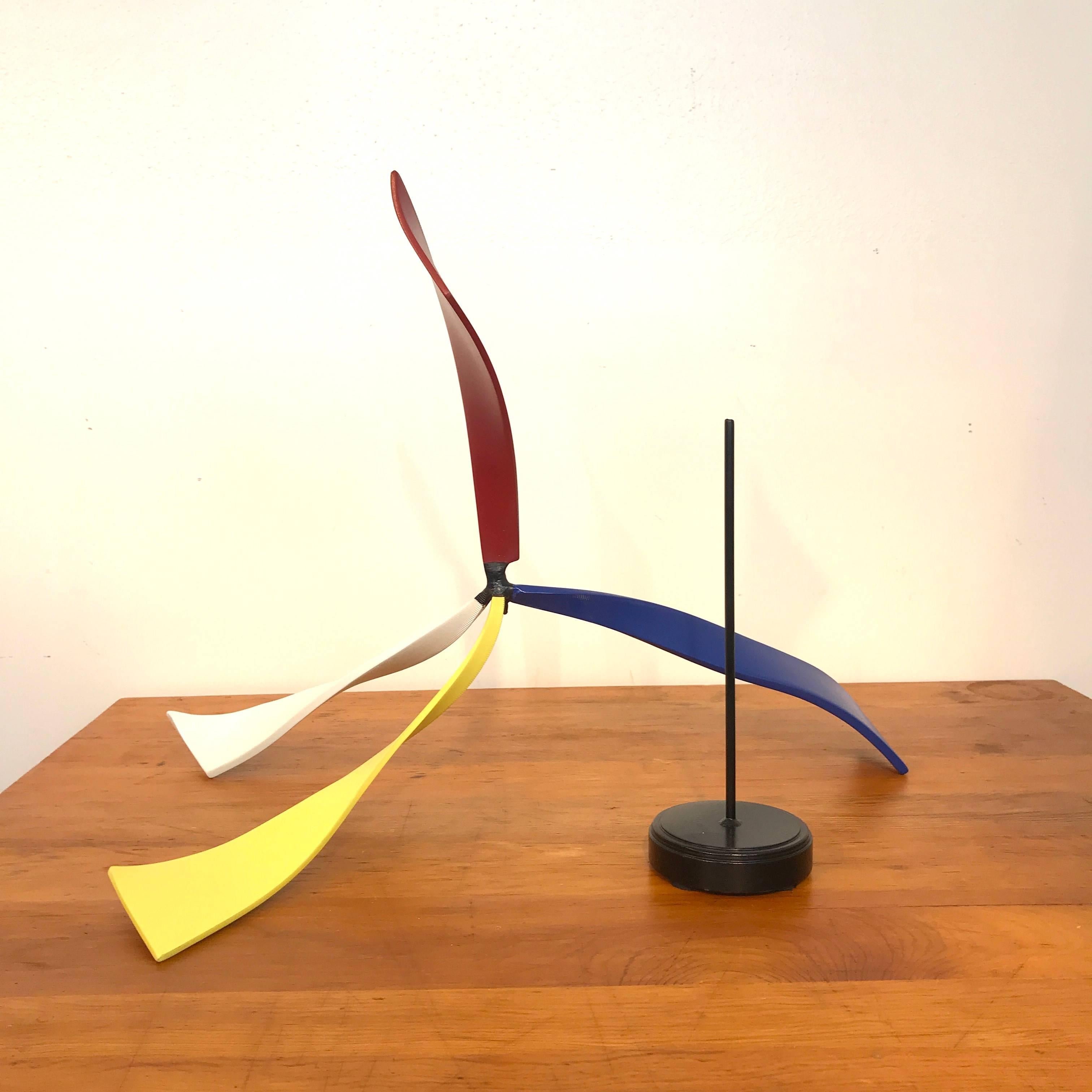 Enameled Tabletop Mobile by George Kafka, 1967 