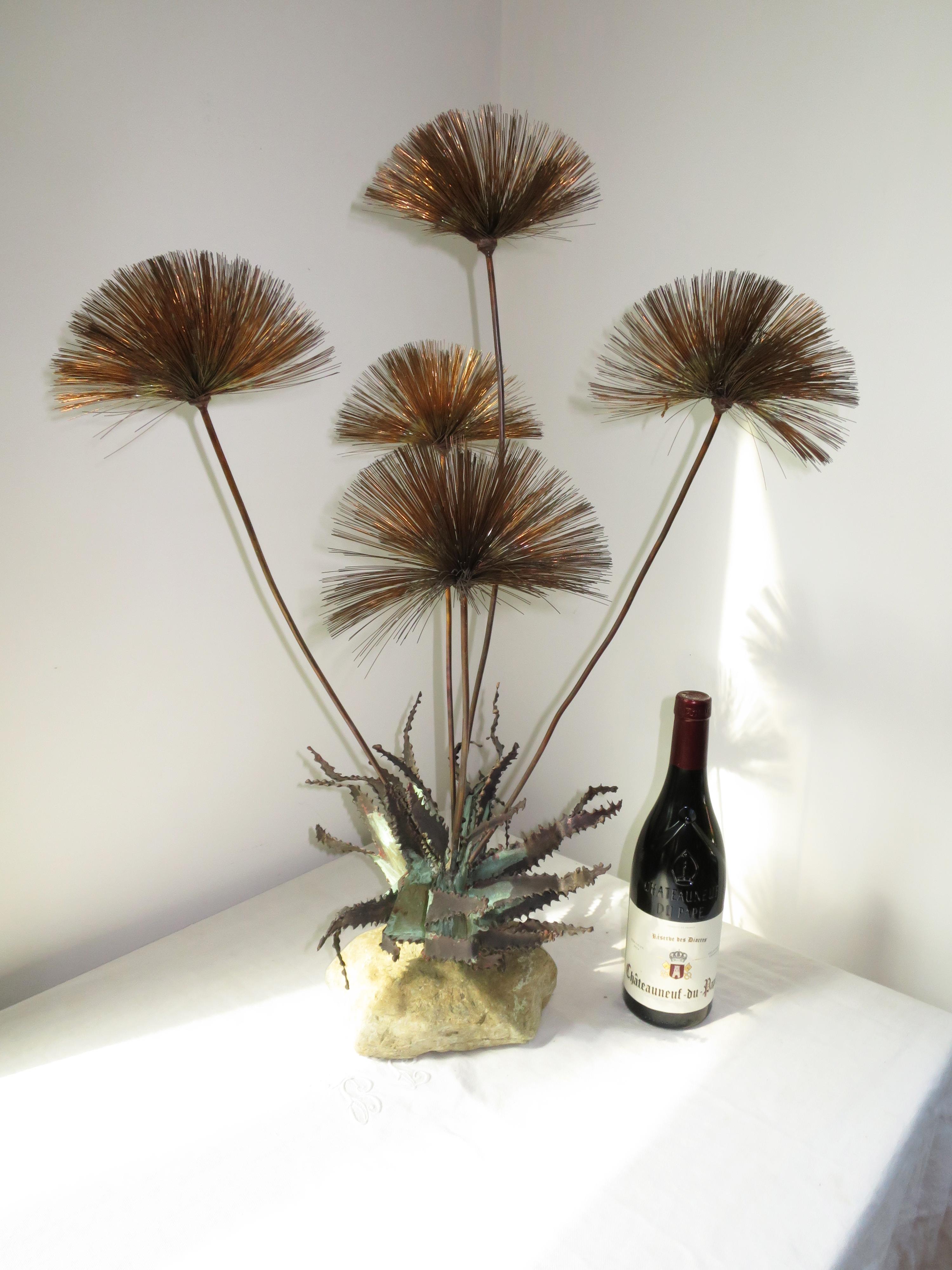 Mid-Century Modern Tabletop Sculpture by Steck, 1960s For Sale