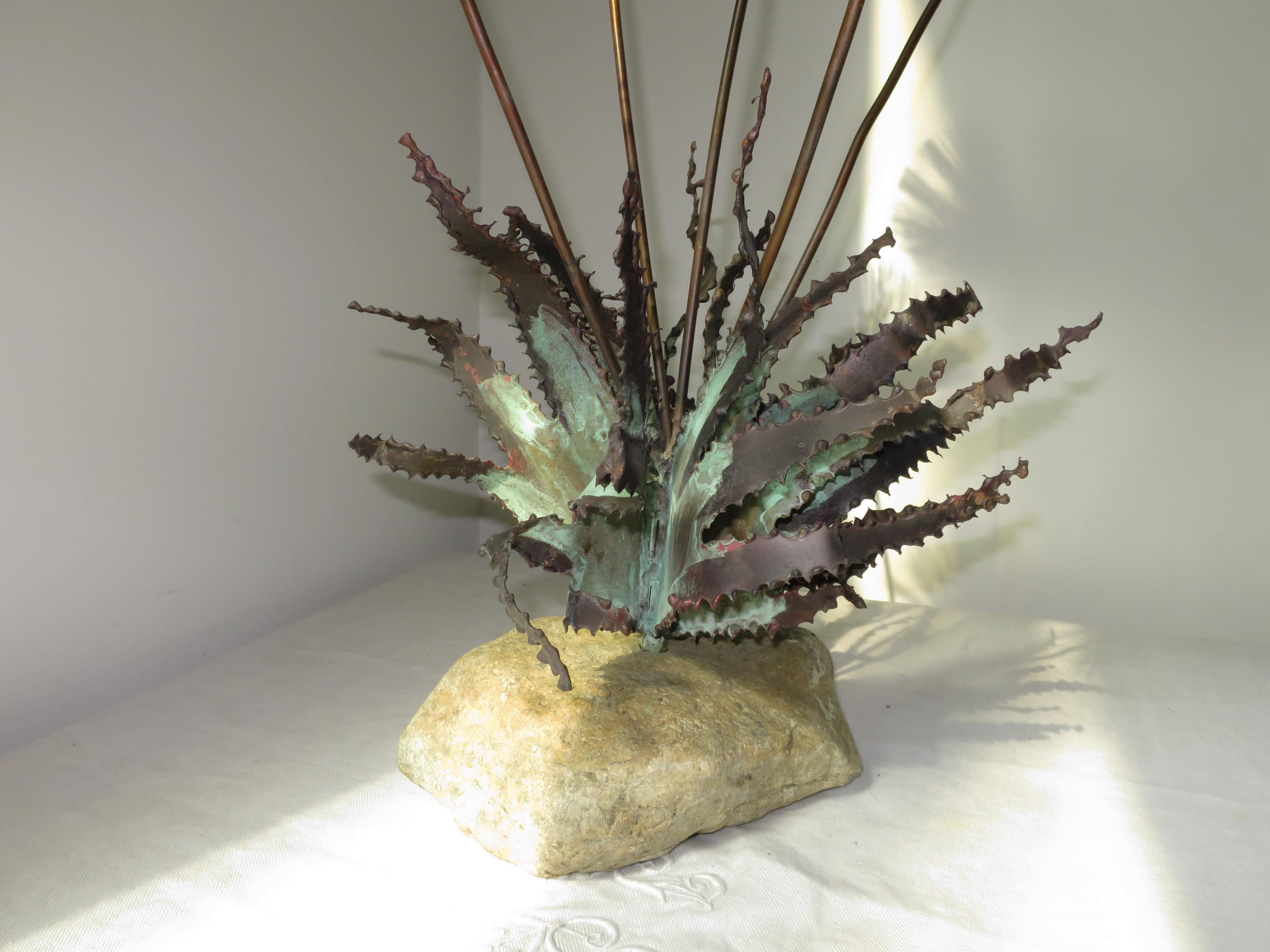 Mid-20th Century Tabletop Sculpture by Steck, 1960s For Sale