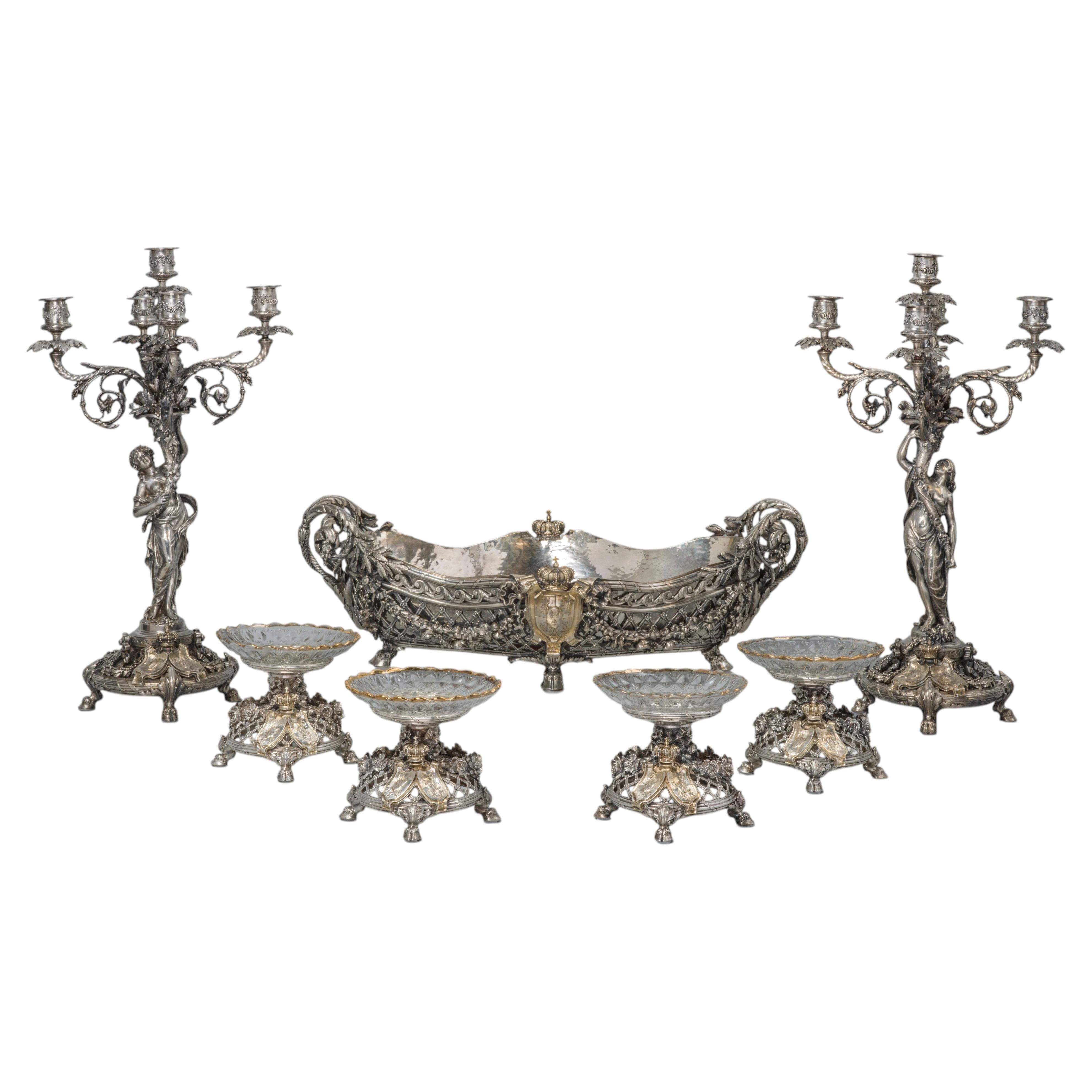Tabletop Surtout. Date: Around 1900. Émile Froment-Meurice.