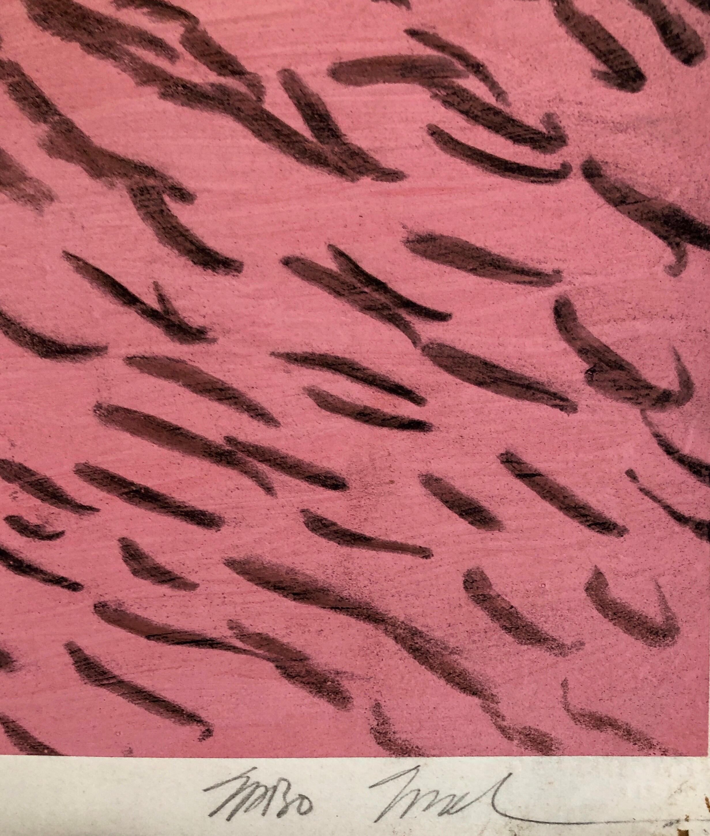 Artista di graffiti degli anni '80. Opera d'arte a tecnica mista Bold Colorful New Wave NYC Panama - Painting 85 New Wave di Tabo Toral