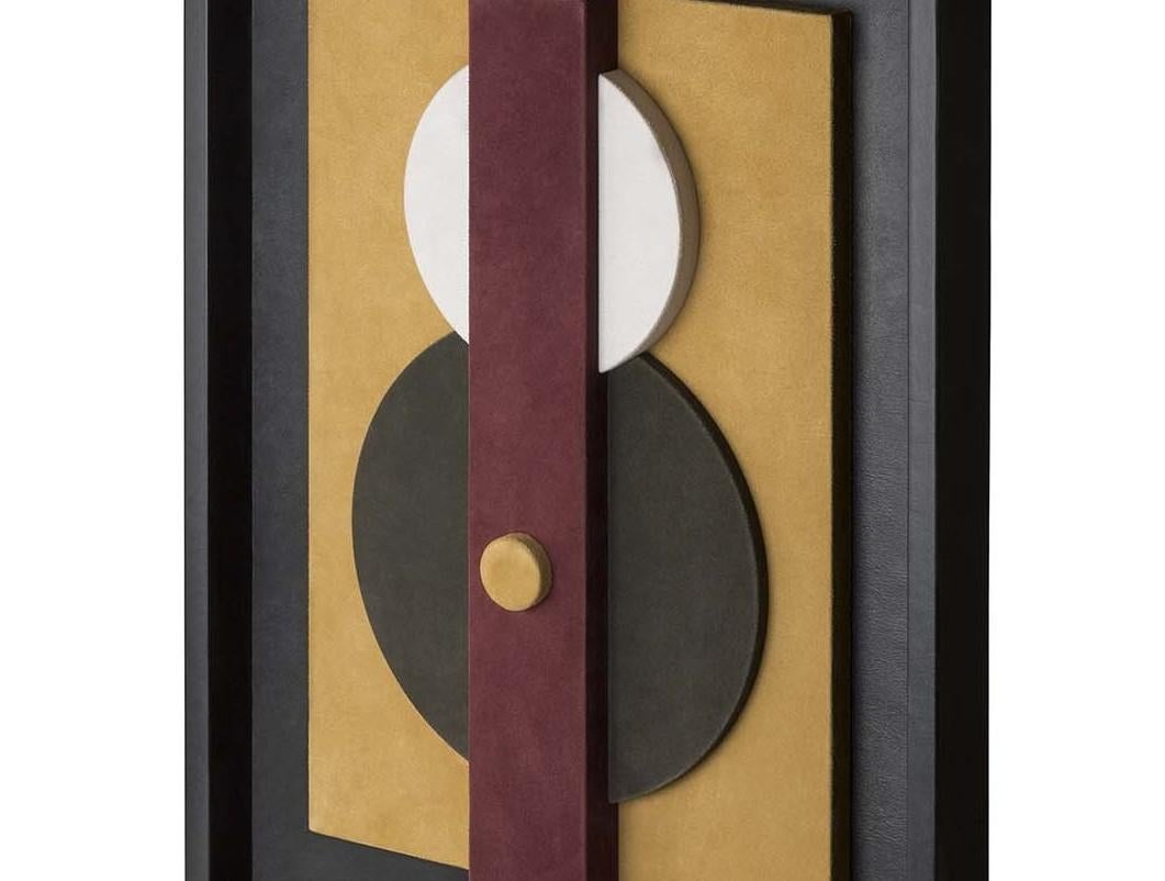 Tabou Decorative Wall Sculpture with Black Frame #1 In New Condition For Sale In Milan, IT