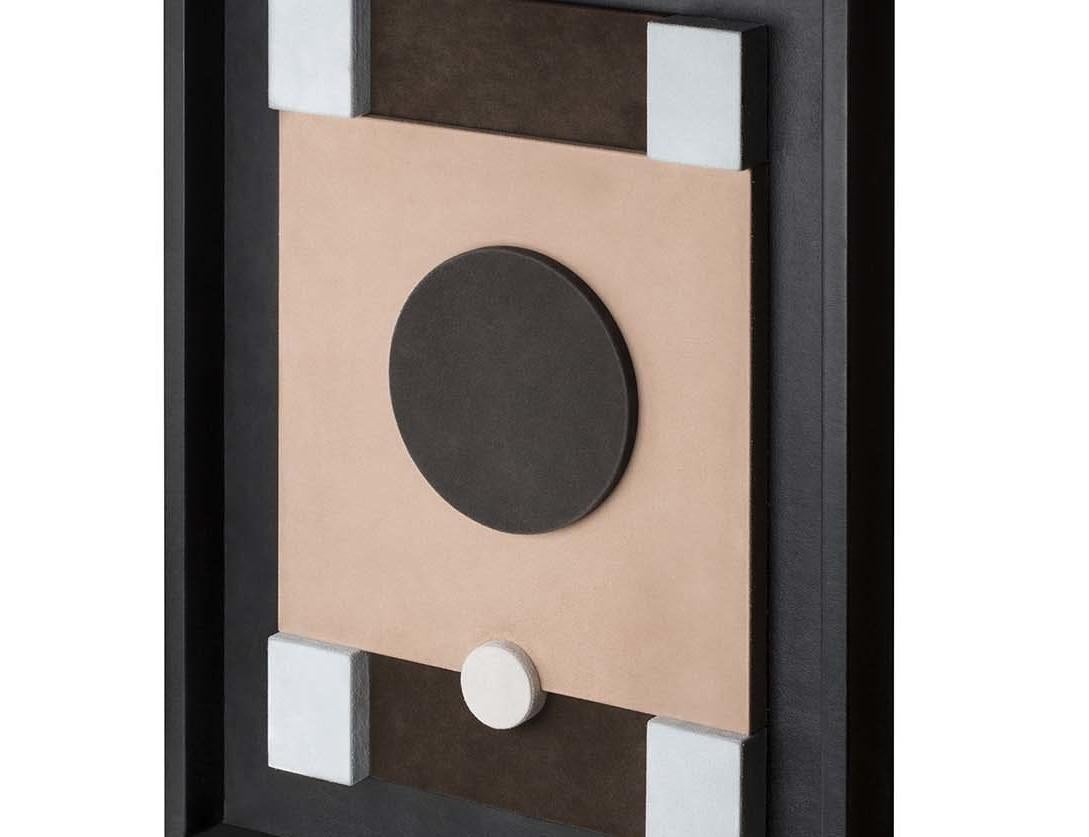 Tabou Decorative Wall Sculpture with Black Frame #2 In New Condition For Sale In Milan, IT