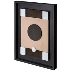 Tabou Decorative Wall Sculpture with Black Frame #2