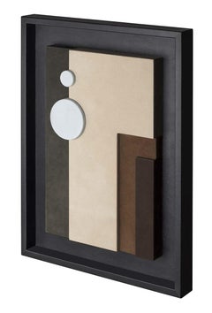 Tabou Decorative Wall Sculpture with Black Frame #3