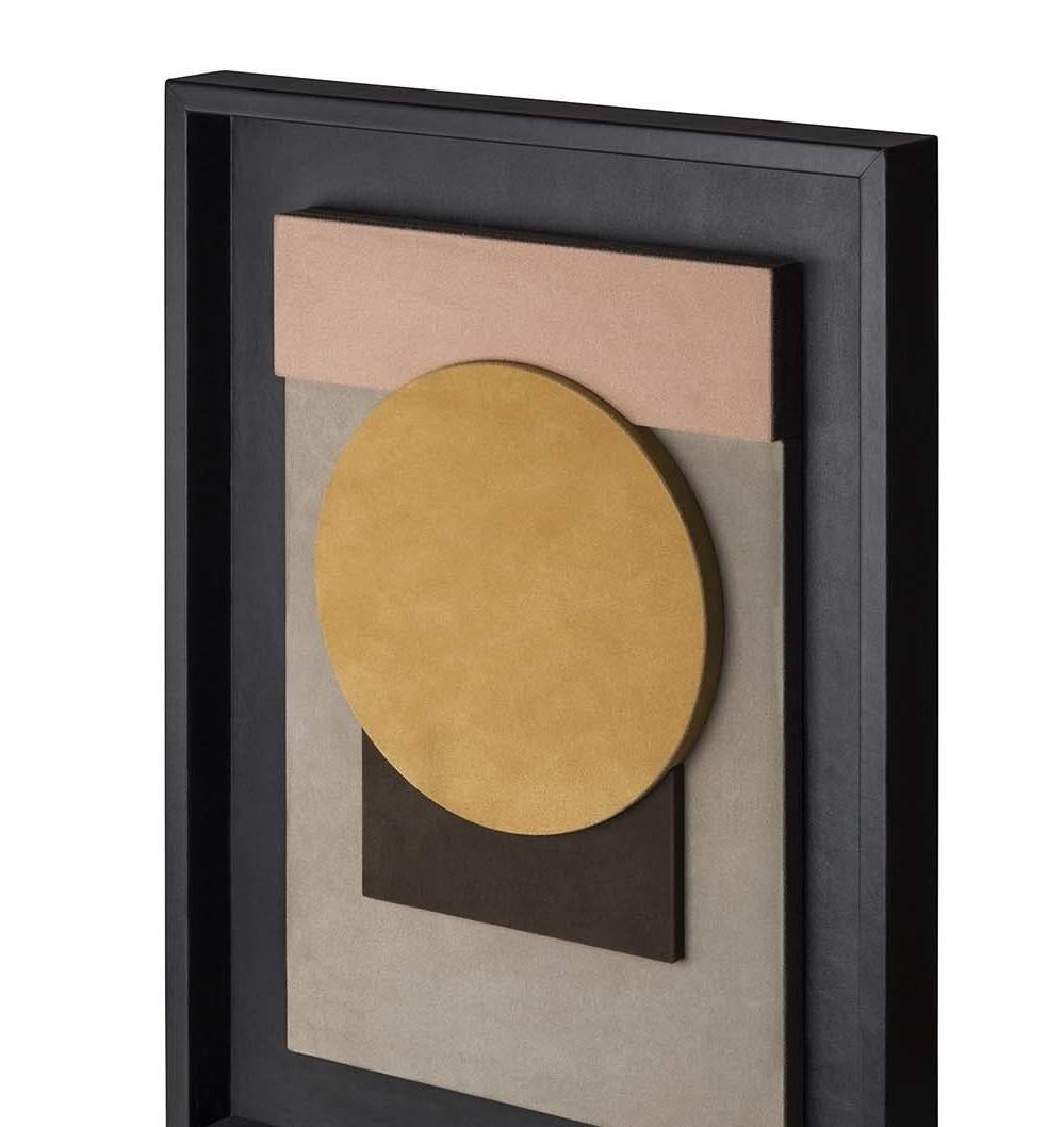 Tabou Decorative Wall Sculpture with Black Frame #5 In New Condition For Sale In Milan, IT