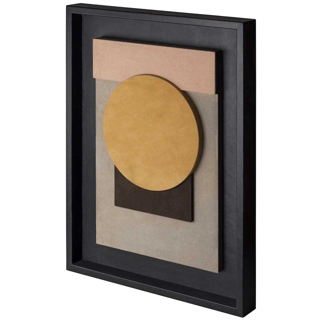 Tabou Decorative Wall Sculpture with Black Frame #5