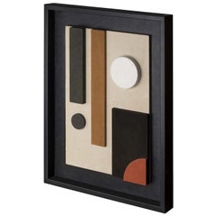 Tabou Decorative Wall Sculpture with Black Frame #6