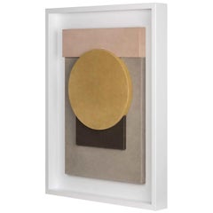 Tabou Decorative Wall Sculpture with White Frame #5