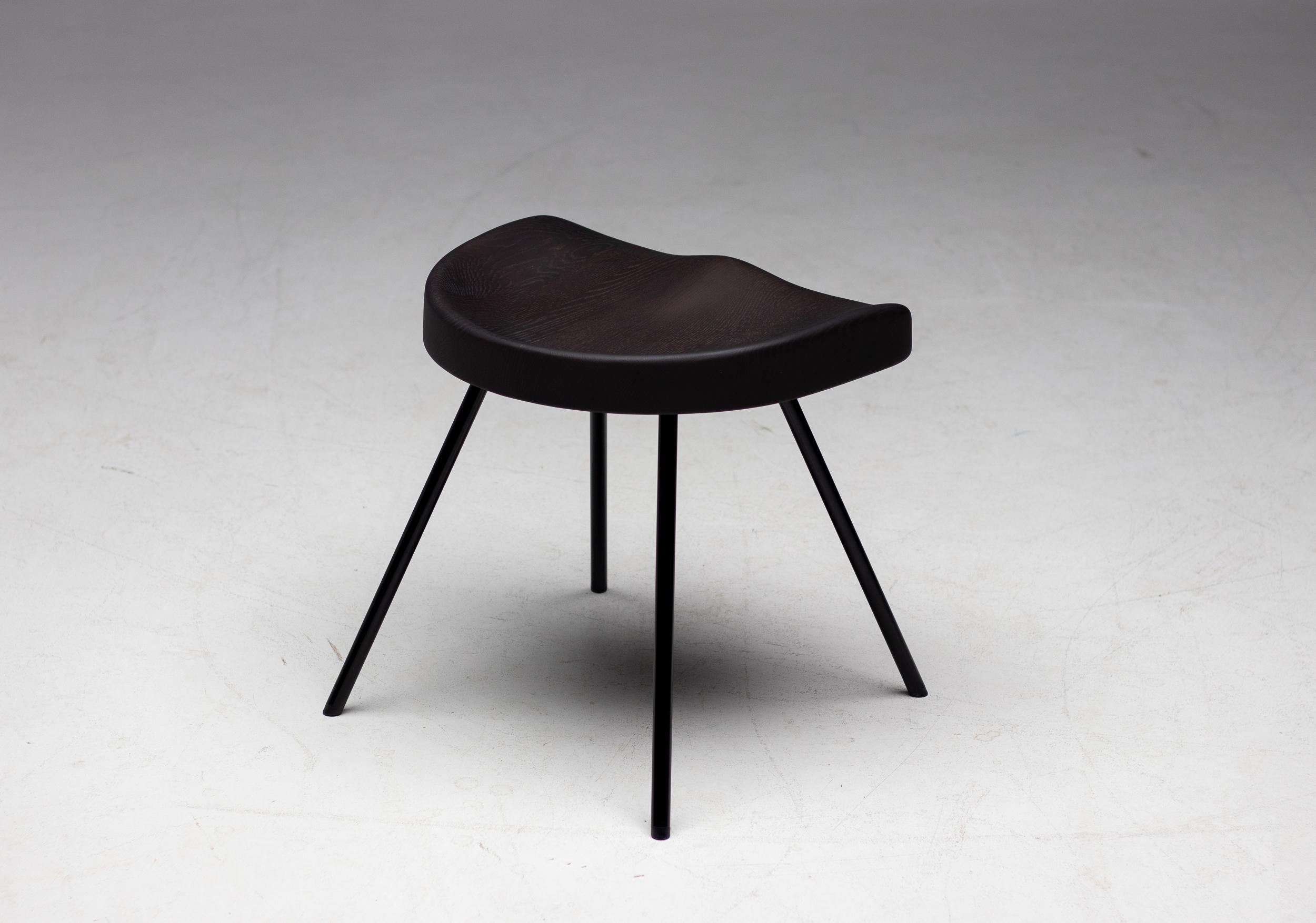 French Tabouret 307 Stool by Jean Prouvé for Vitra For Sale
