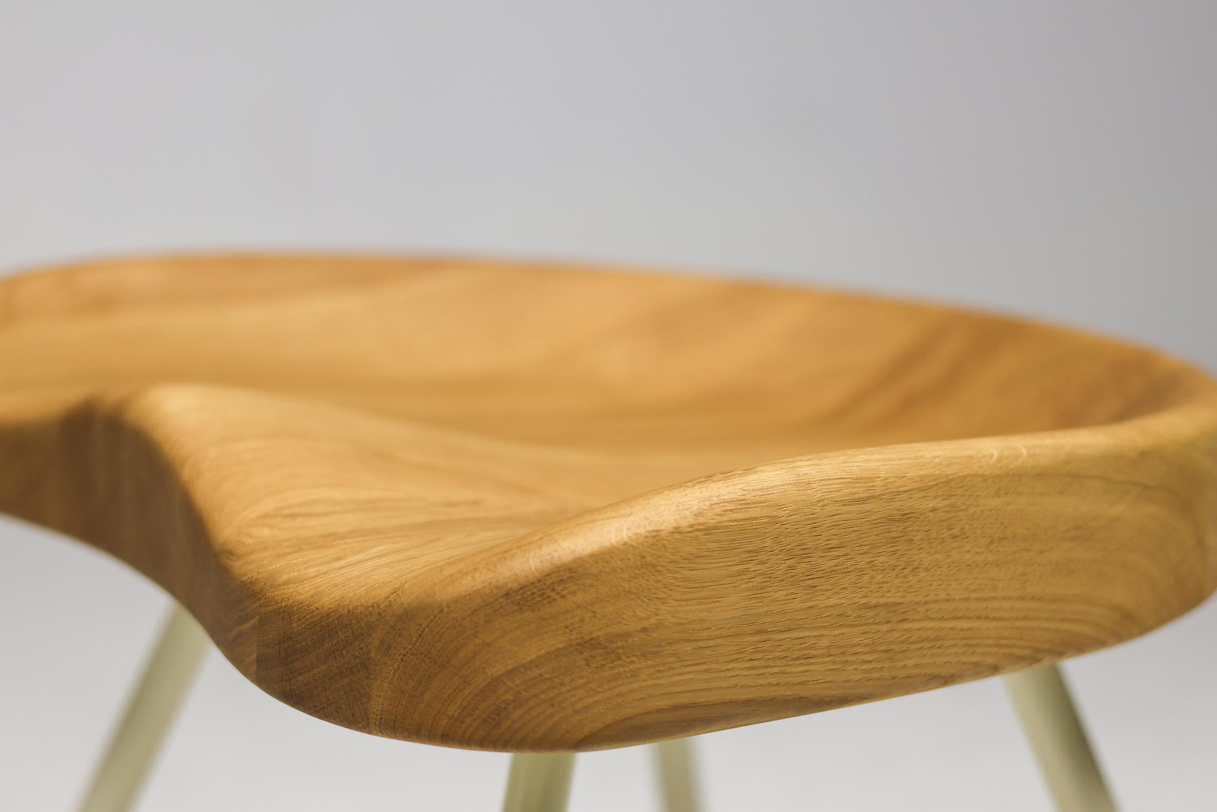 Tabouret 307 Stool by Jean Prouvé for Vitra For Sale 1