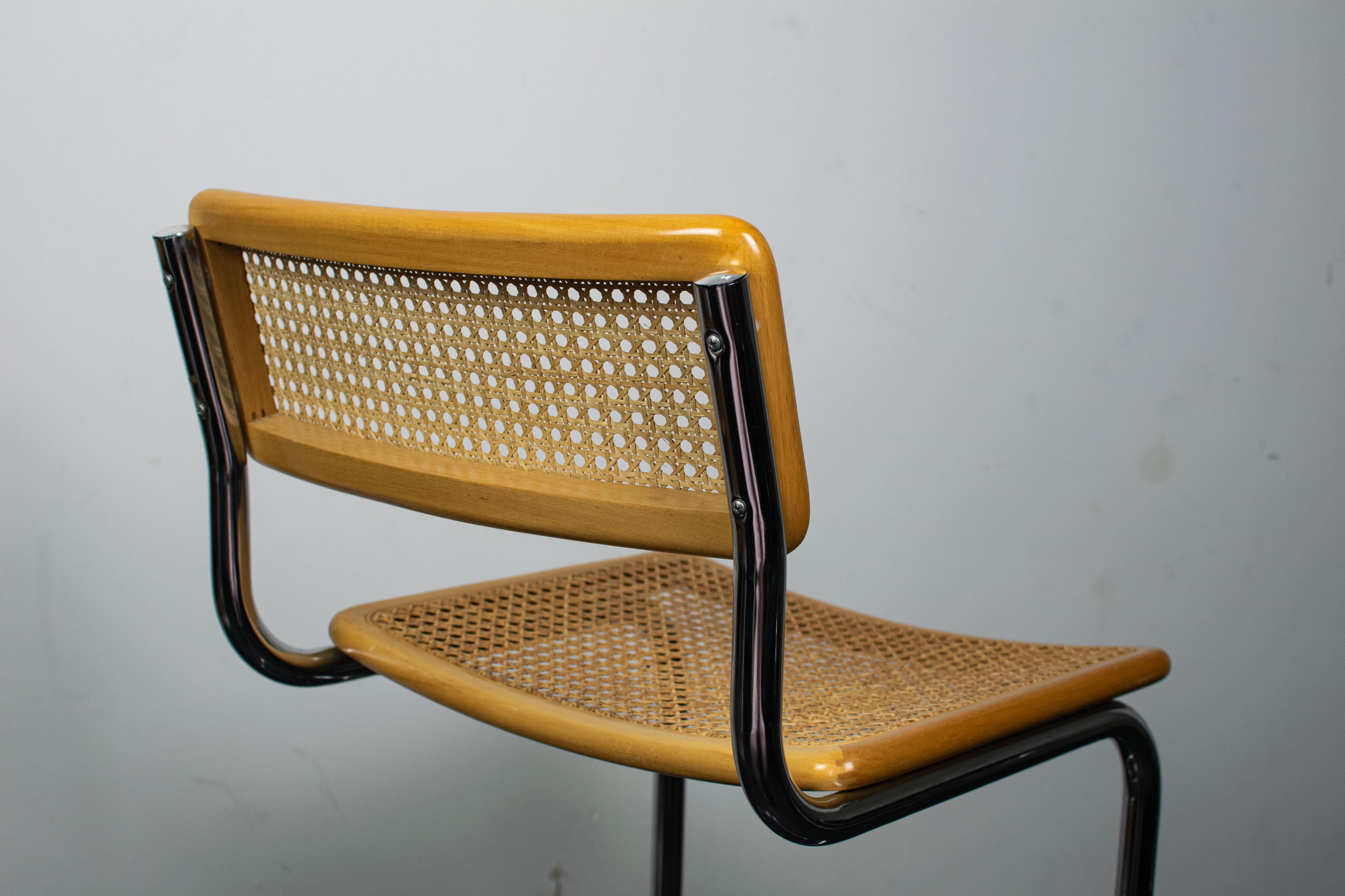 Tabouret Bar Cesca Par Marcel Breuer, Édition 1970 6