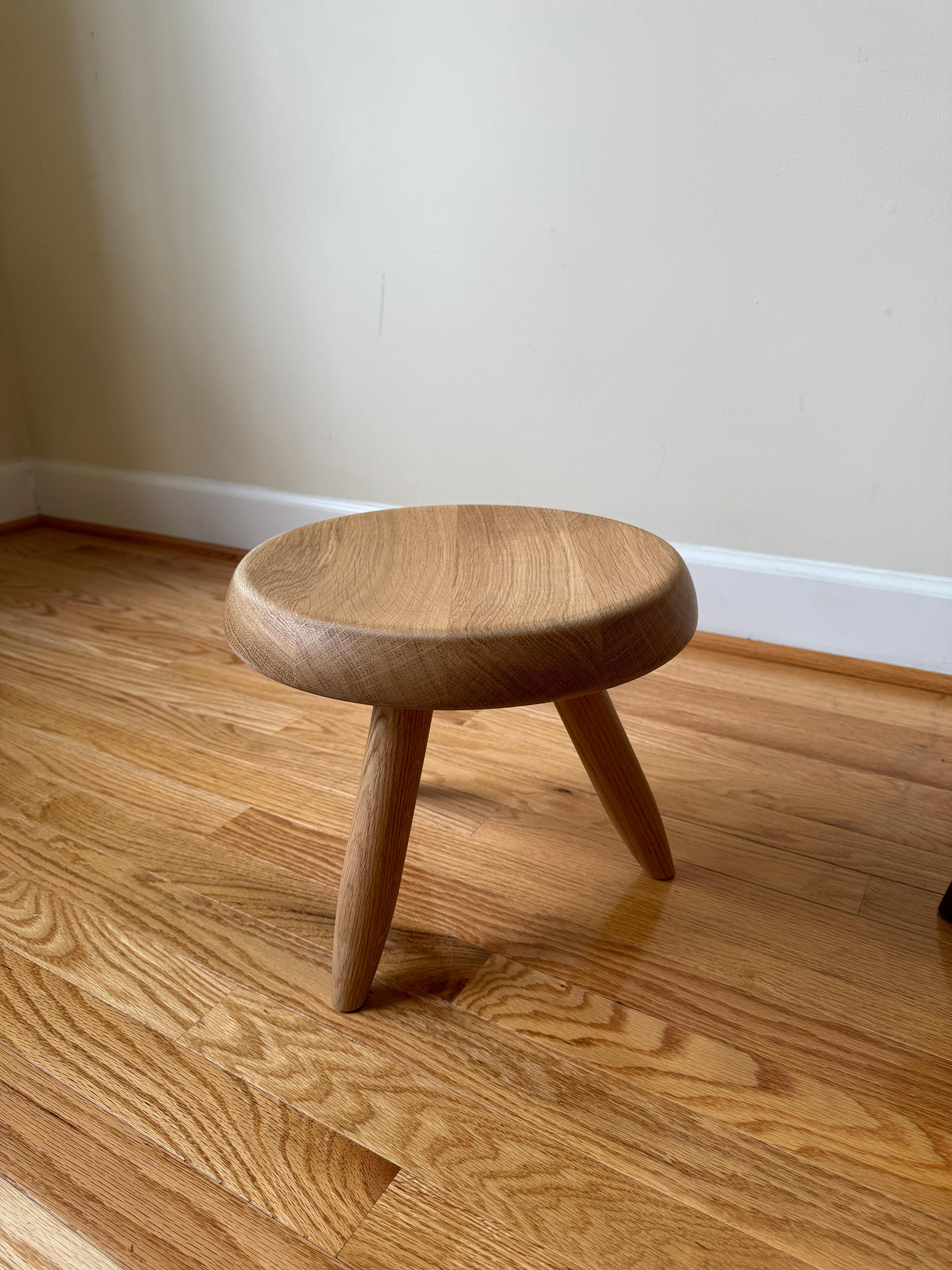 Mid-Century Modern Tabouret Berger (Berger Stool) by Charlotte Perriand for Cassina For Sale