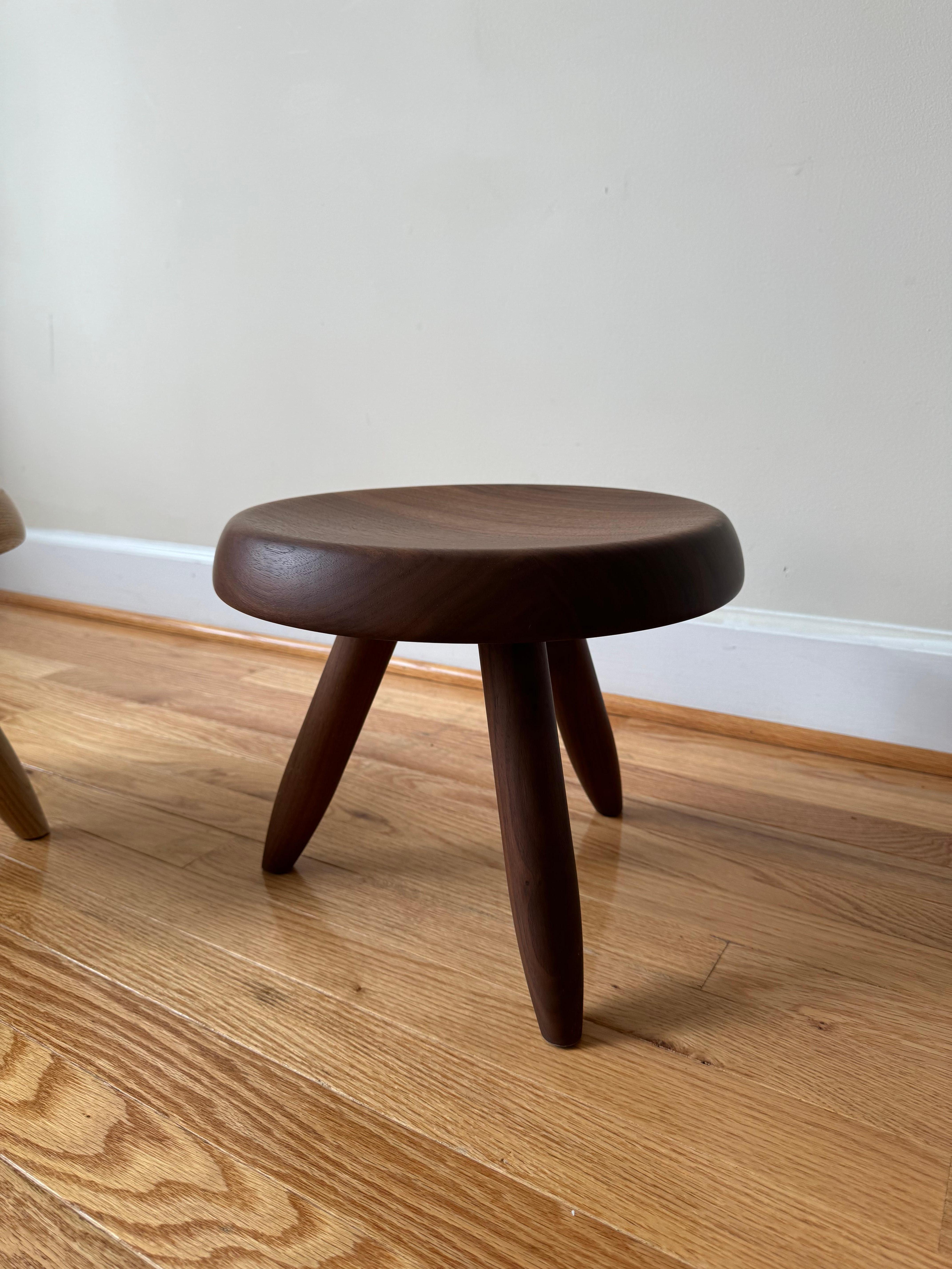 Mid-Century Modern Tabouret Berger (Berger Stool) by Charlotte Perriand for Cassina For Sale