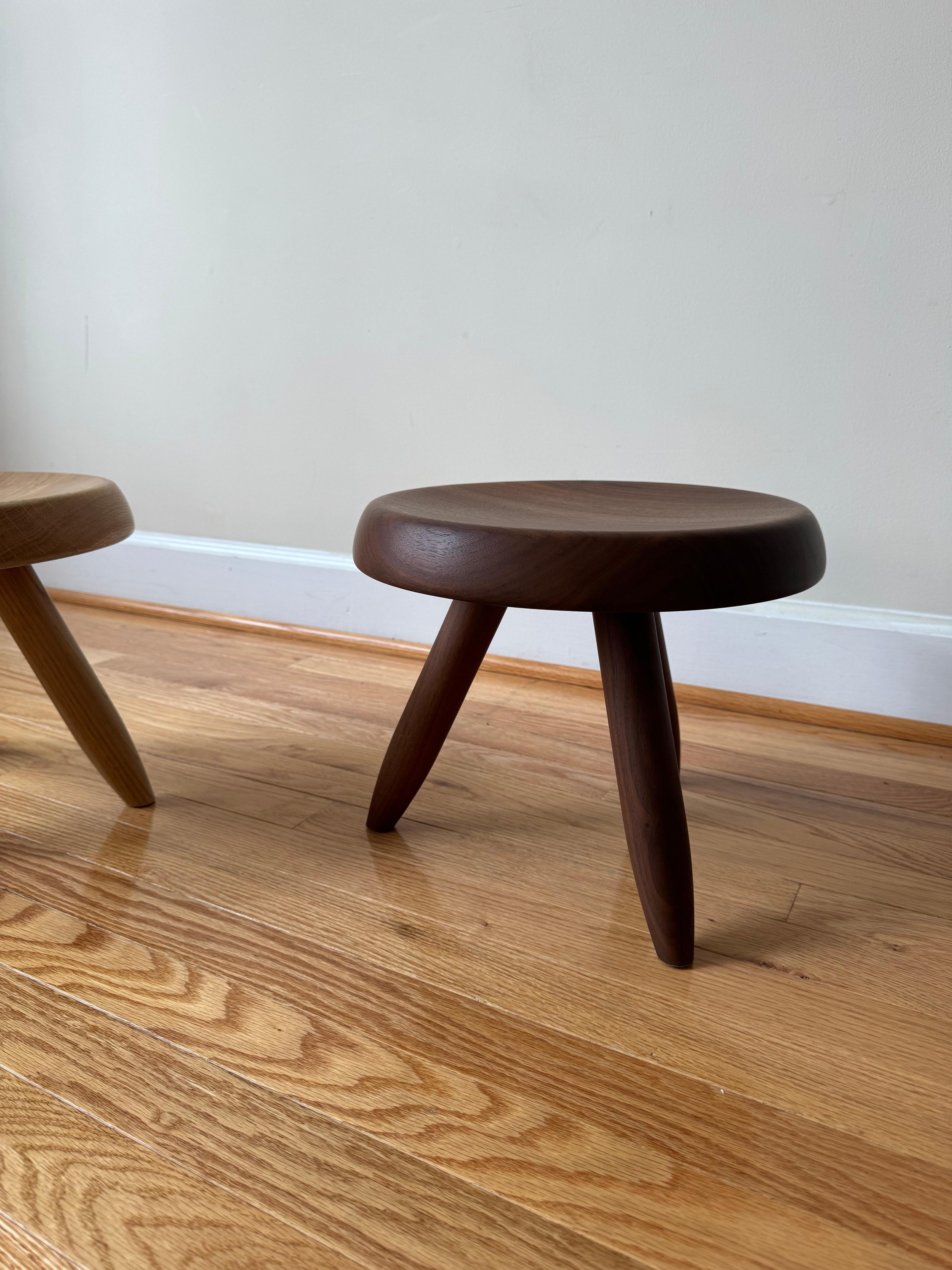 Tabouret Berger (Berger Stool) by Charlotte Perriand for Cassina For Sale 3