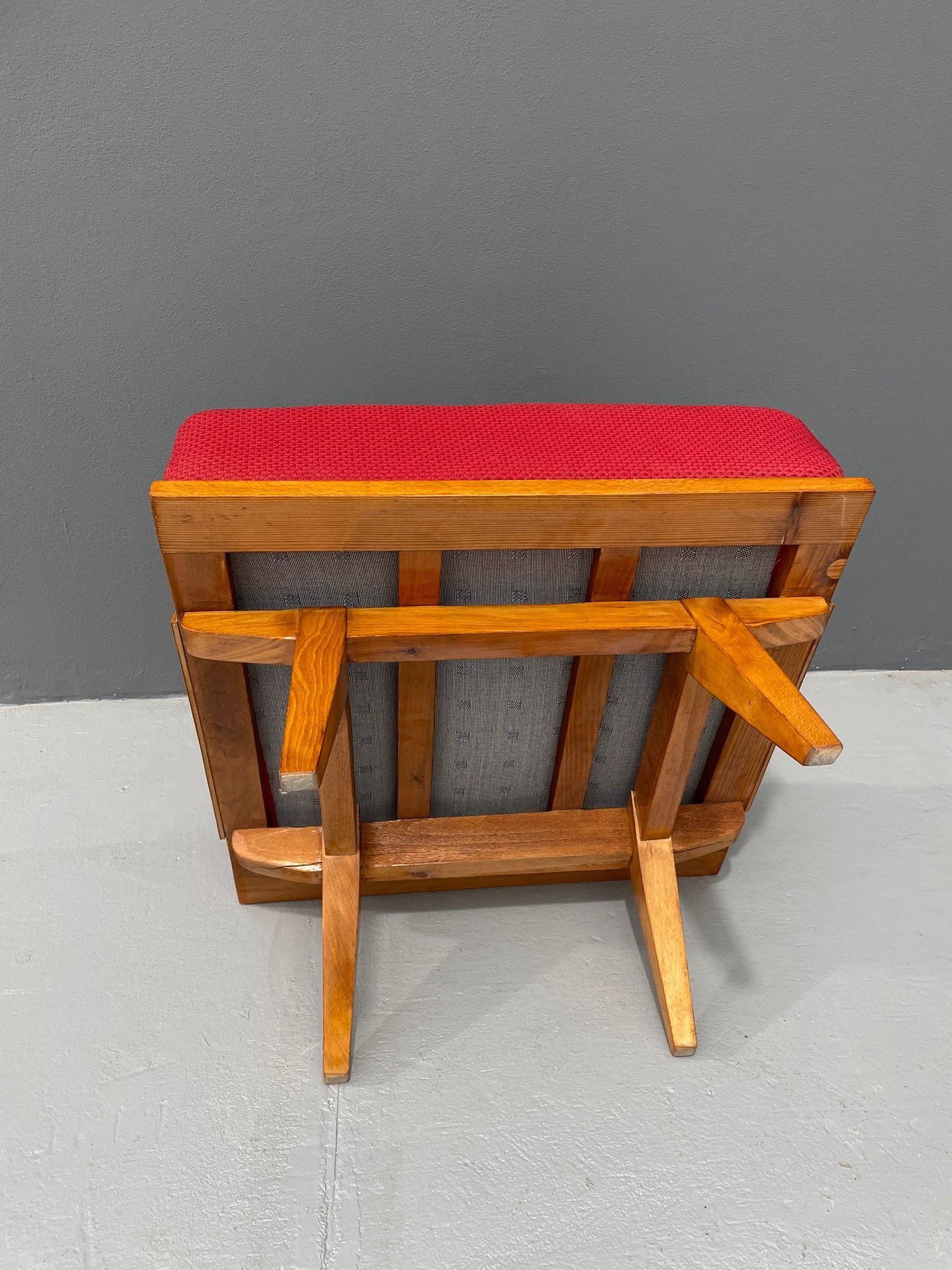 Tabouret de František Jirák para Tatra Nábytok, años 60 Checo en venta
